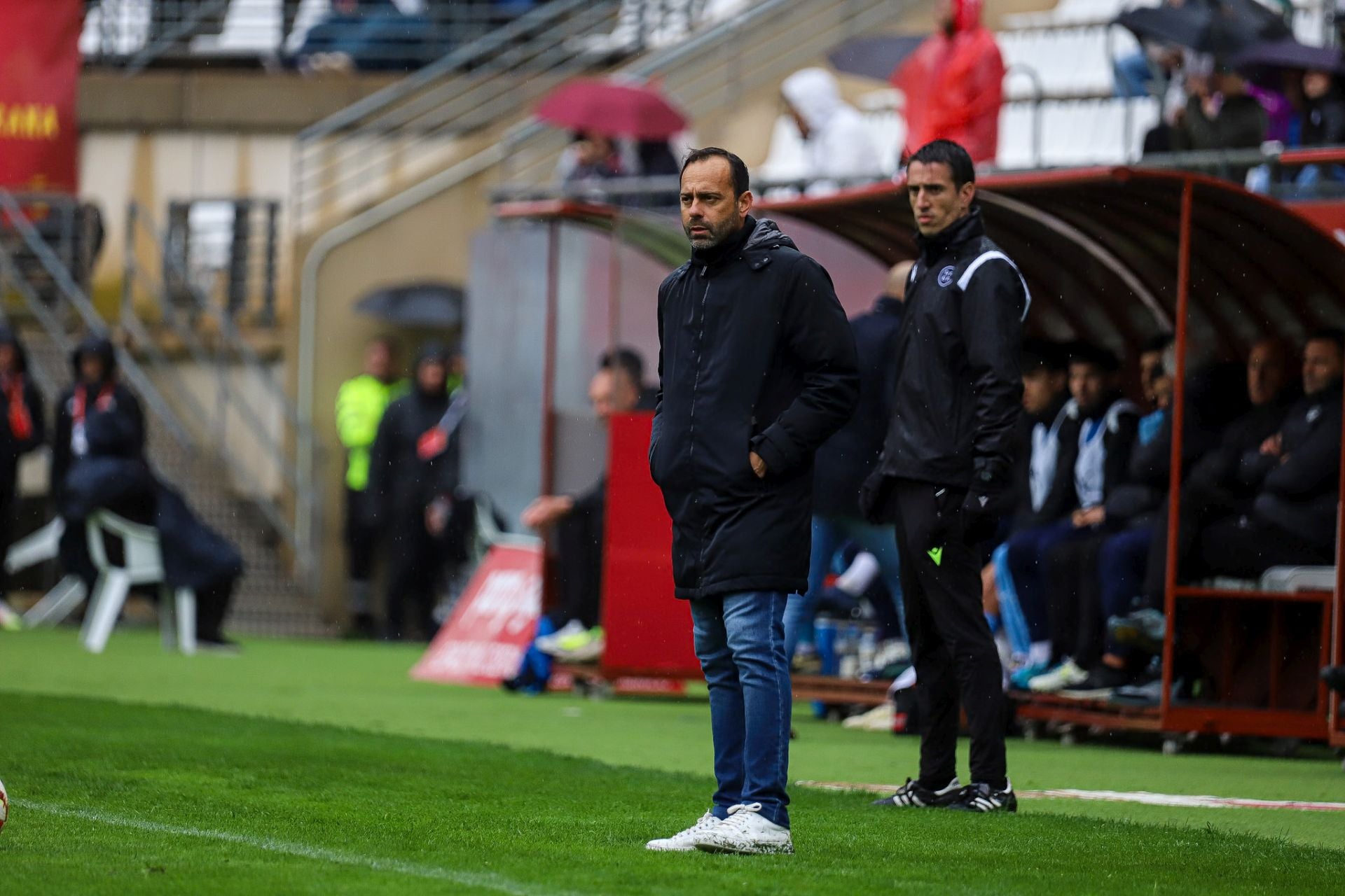 La derrota del Real Murcia frente al Ibiza, en imágenes