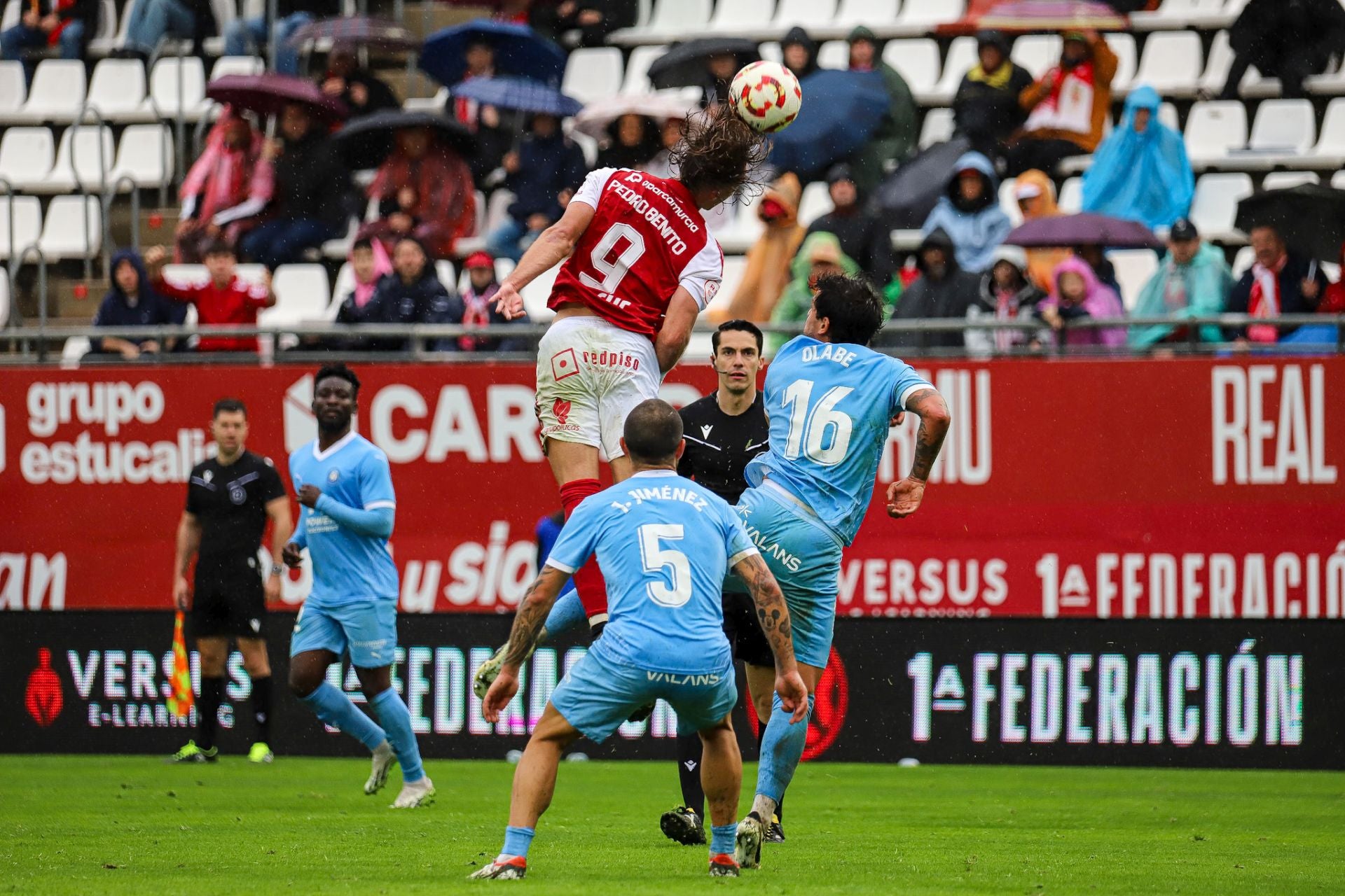 La derrota del Real Murcia frente al Ibiza, en imágenes