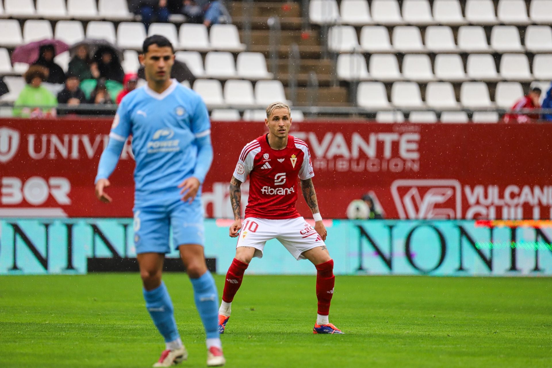 La derrota del Real Murcia frente al Ibiza, en imágenes