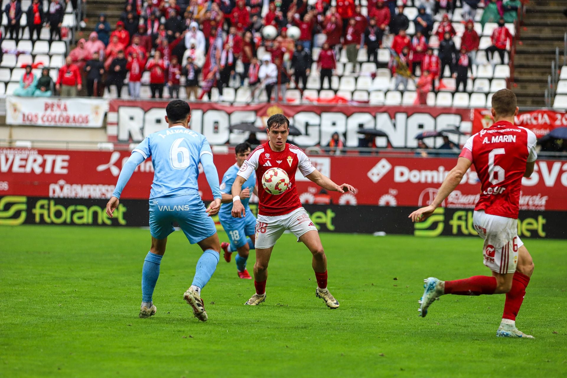 La derrota del Real Murcia frente al Ibiza, en imágenes