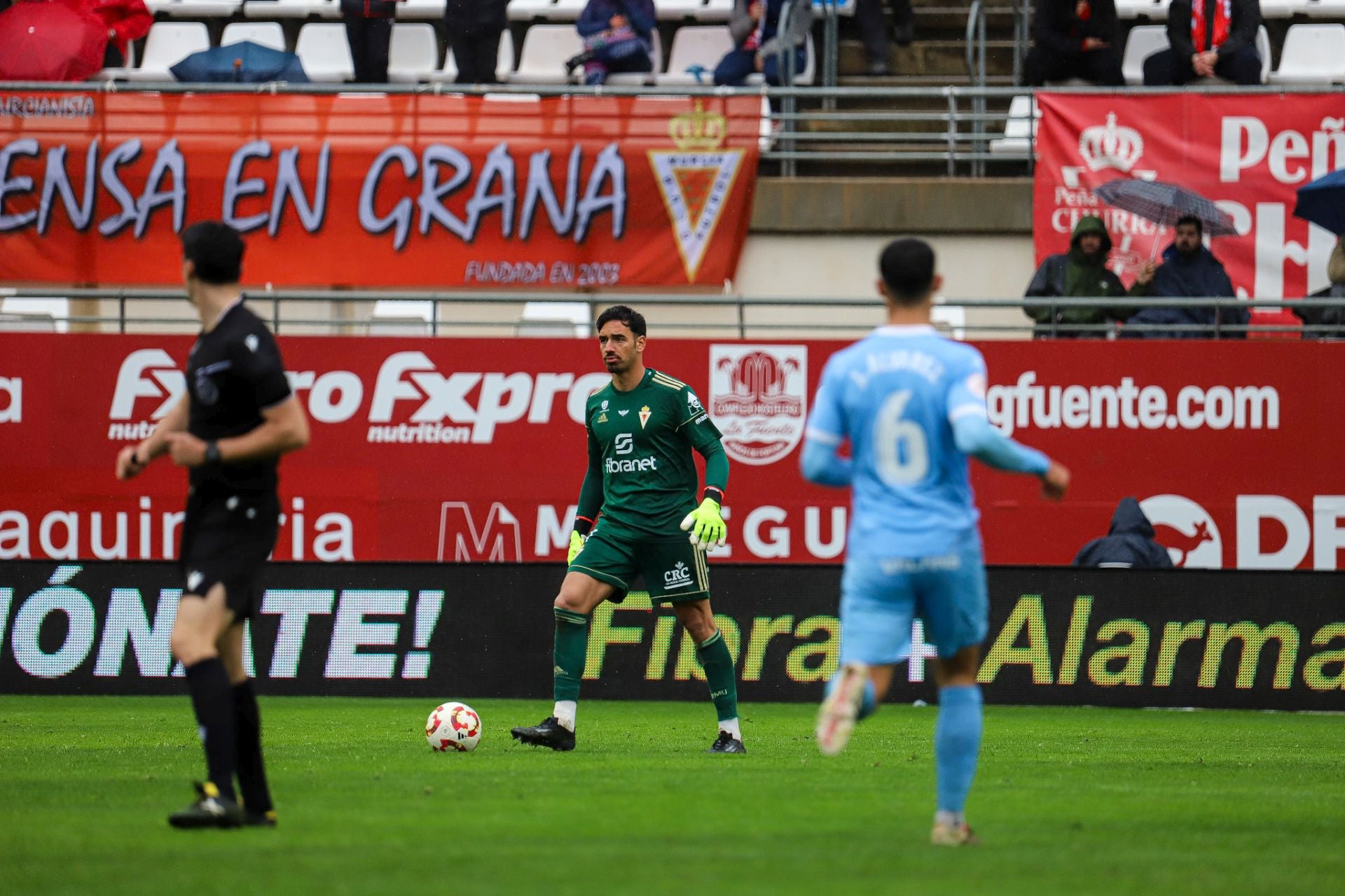 La derrota del Real Murcia frente al Ibiza, en imágenes