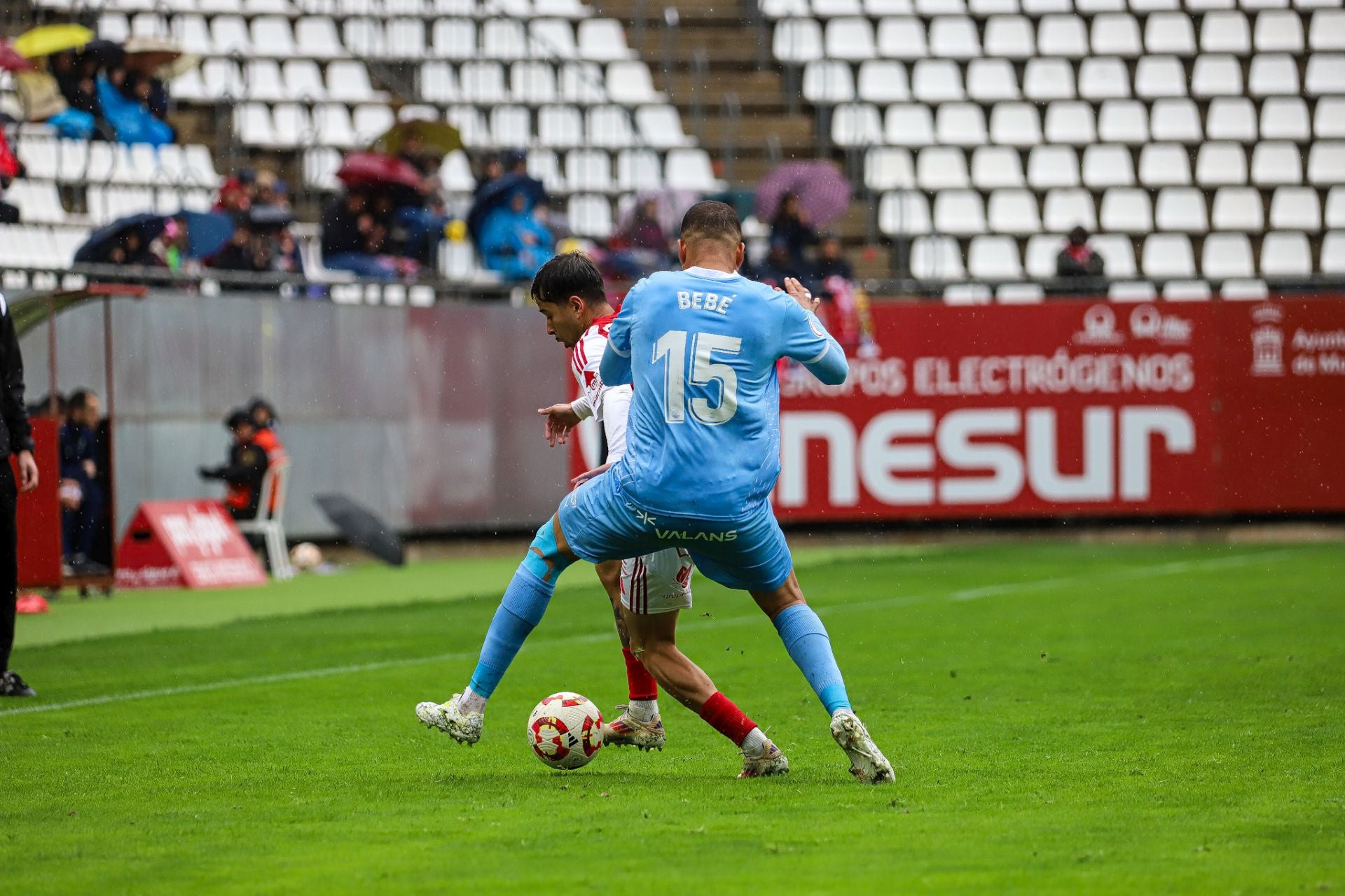 La derrota del Real Murcia frente al Ibiza, en imágenes