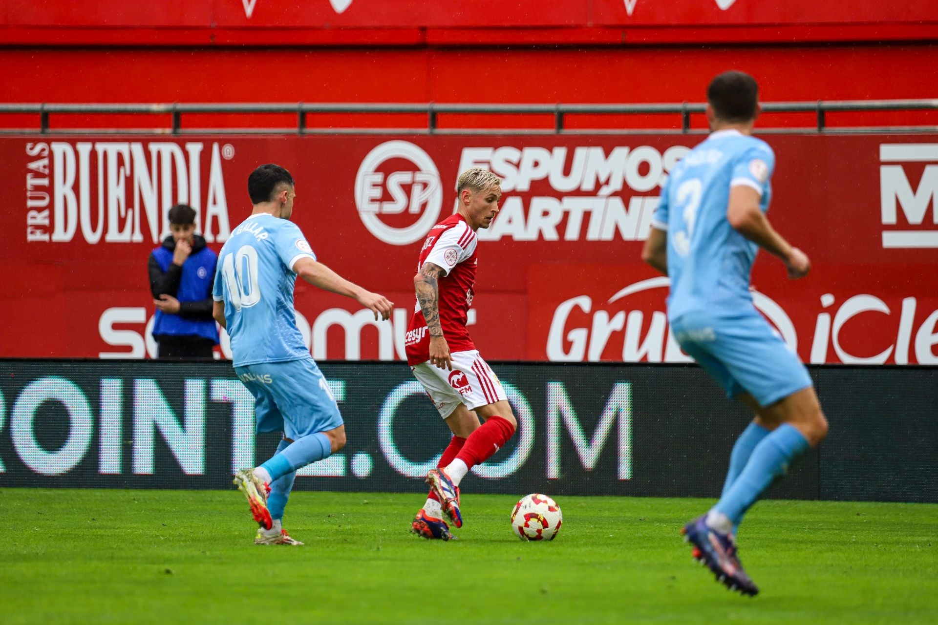 La derrota del Real Murcia frente al Ibiza, en imágenes