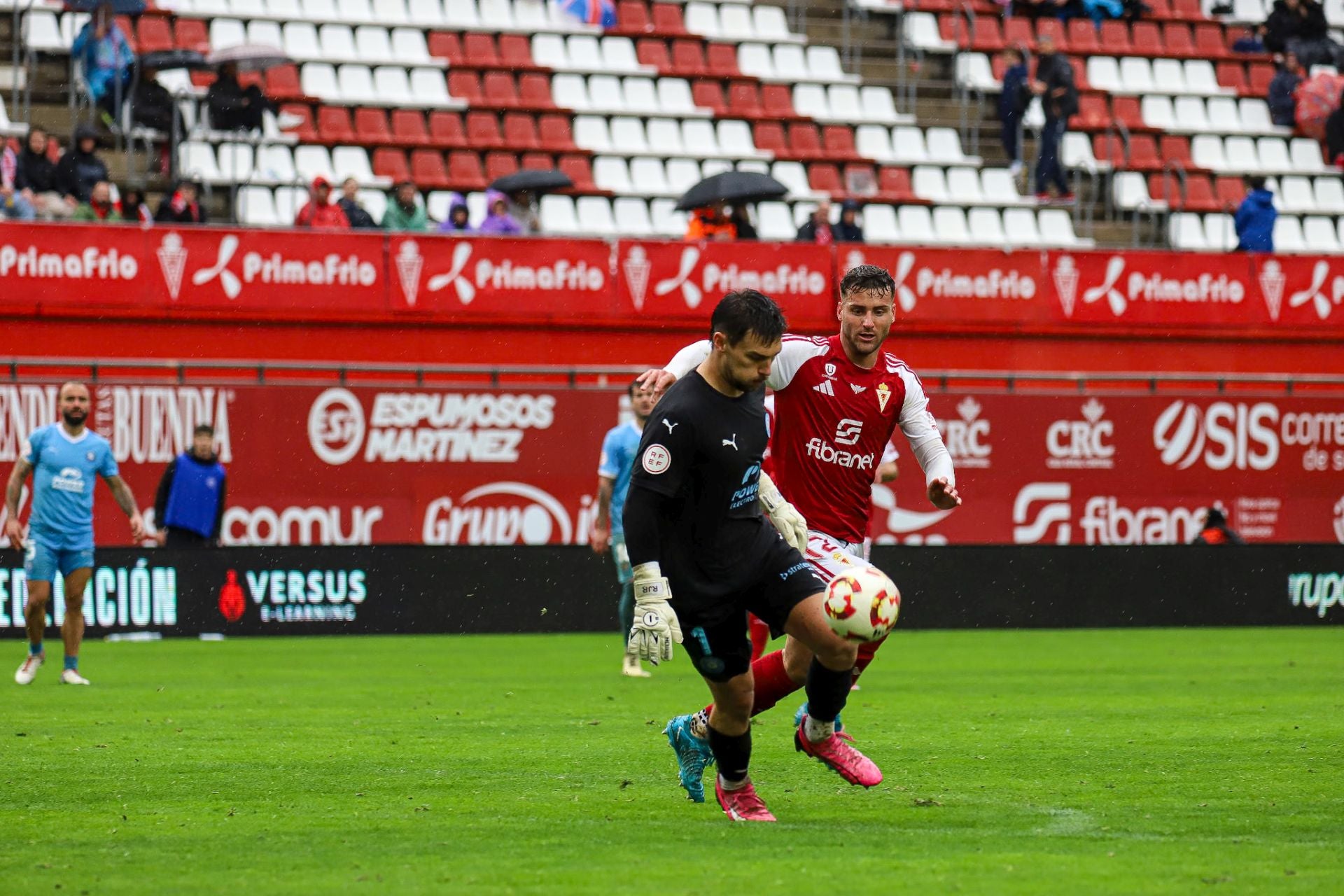 La derrota del Real Murcia frente al Ibiza, en imágenes