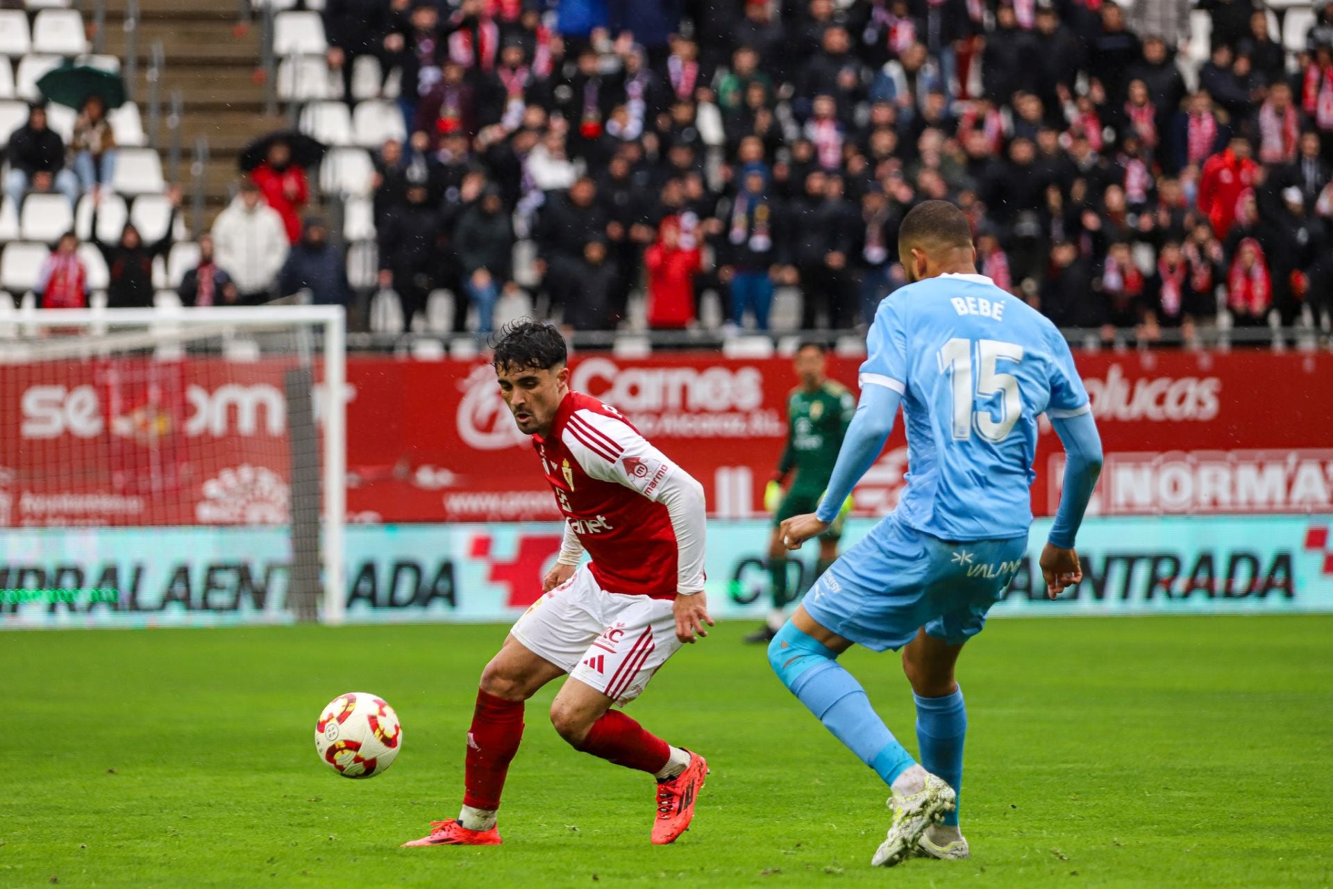 La derrota del Real Murcia frente al Ibiza, en imágenes