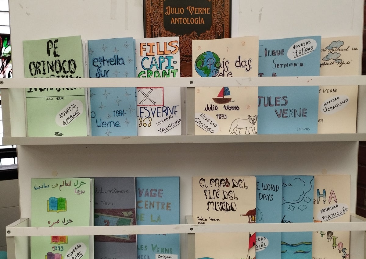 Imagen secundaria 1 - En una de las aulas incluso se ha instalado un planetario para interpretar el cielo.