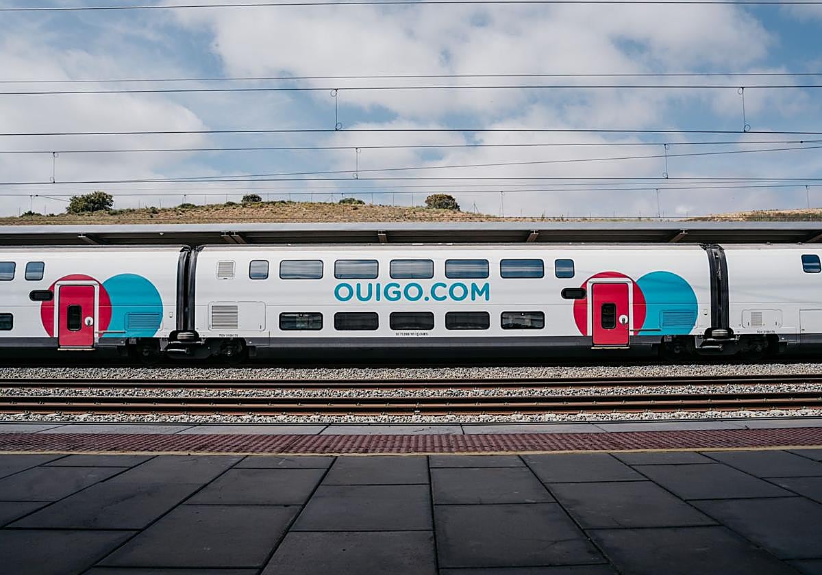 Un tren de Ouigo.