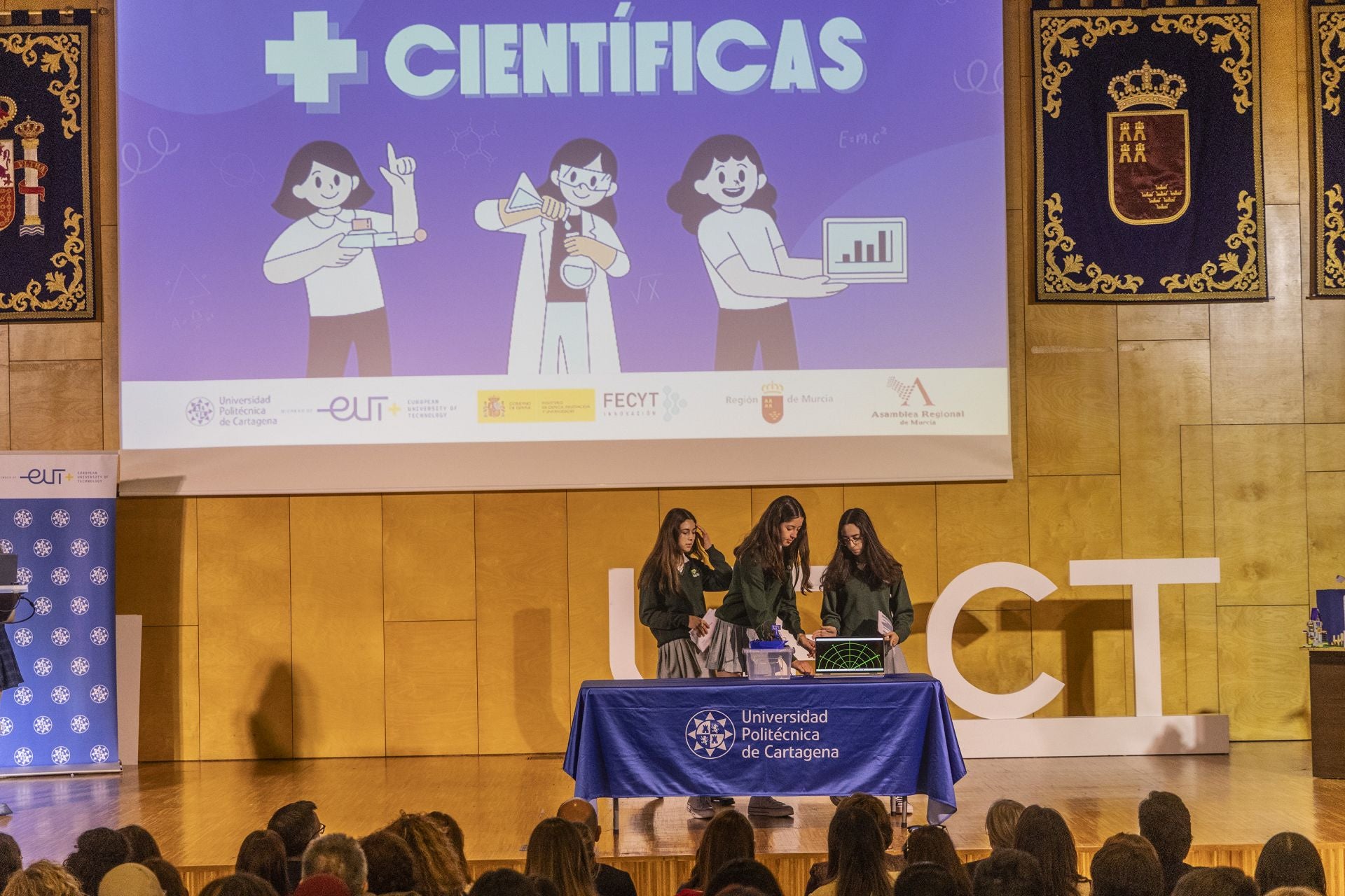 La gala +Científicas UPCT, en imágenes