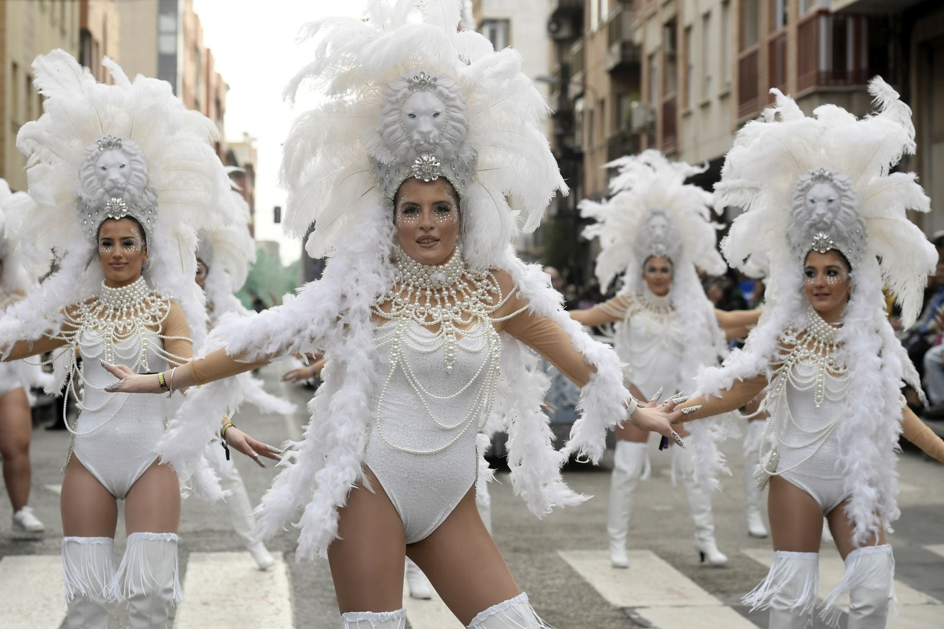 El desfile del martes del Carnaval de Cabezo de Torres, en imágenes