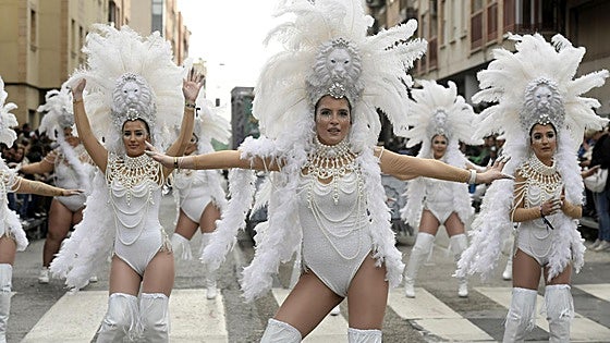 Lluvia de pasión carnavalera en Cabezo de Torres