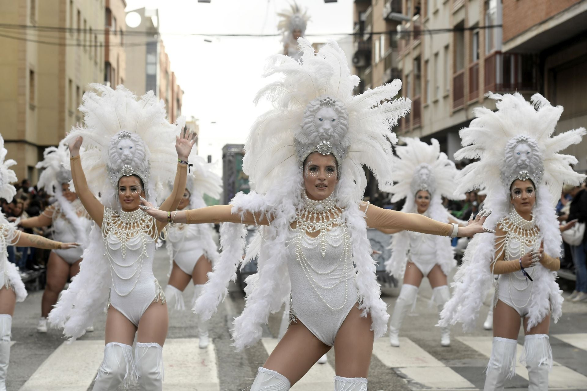 El desfile del martes del Carnaval de Cabezo de Torres, en imágenes