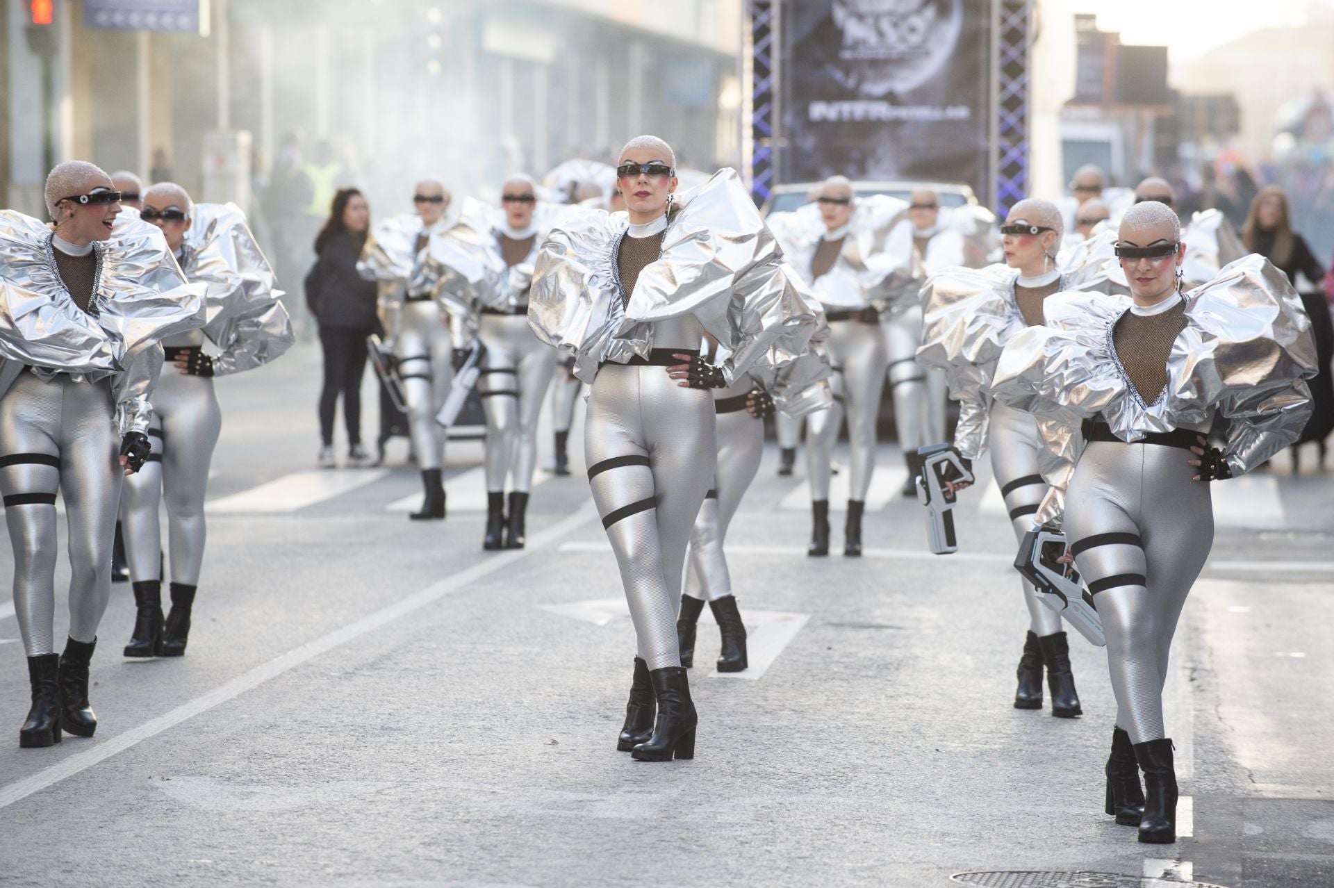 Las imágenes del lunes de Carnaval en Cabezo de Torres