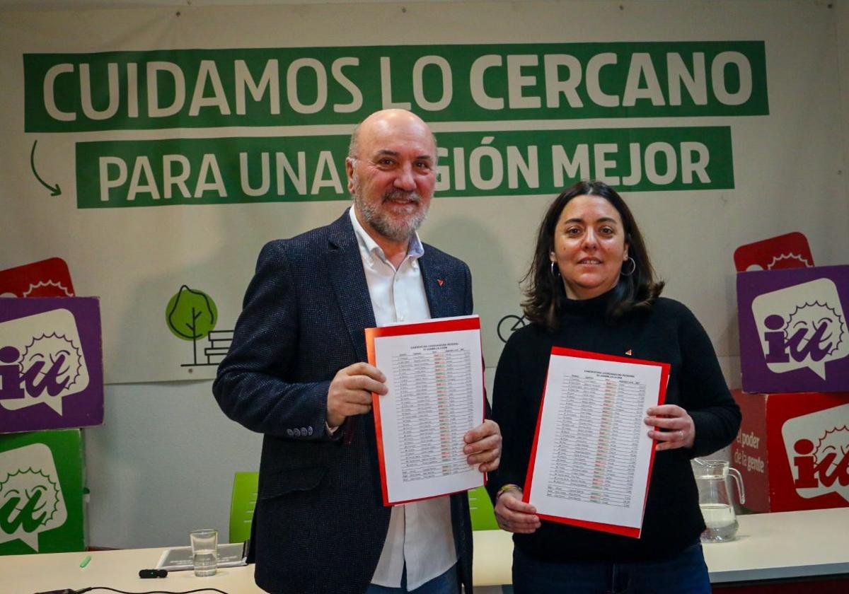 Penélope Luna, este martes, en la presentación de su candidatura.