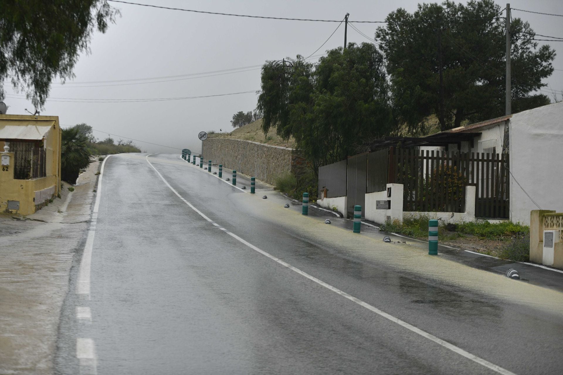 Los efectos del temporal de lluvia en la Región de Murcia, en imágenes