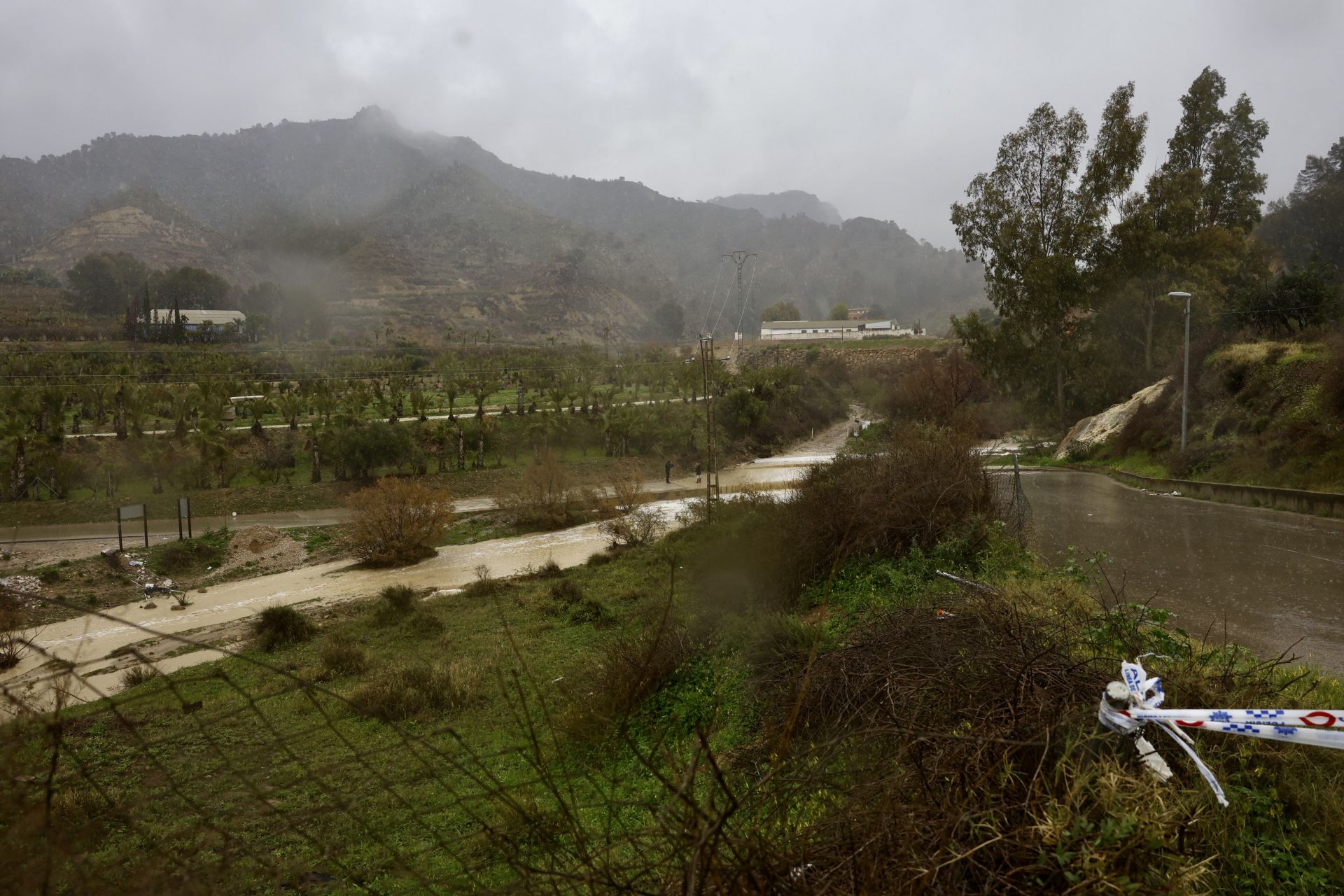 Los efectos del temporal de lluvia en la Región de Murcia, en imágenes