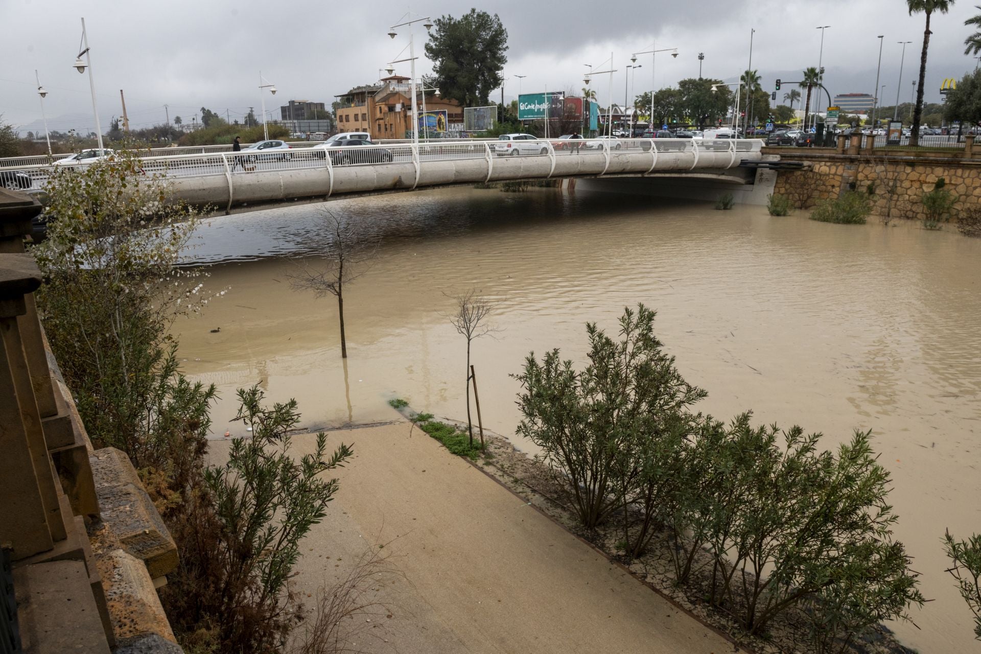 En imágenes, el temporal descarga en la Región de Murcia