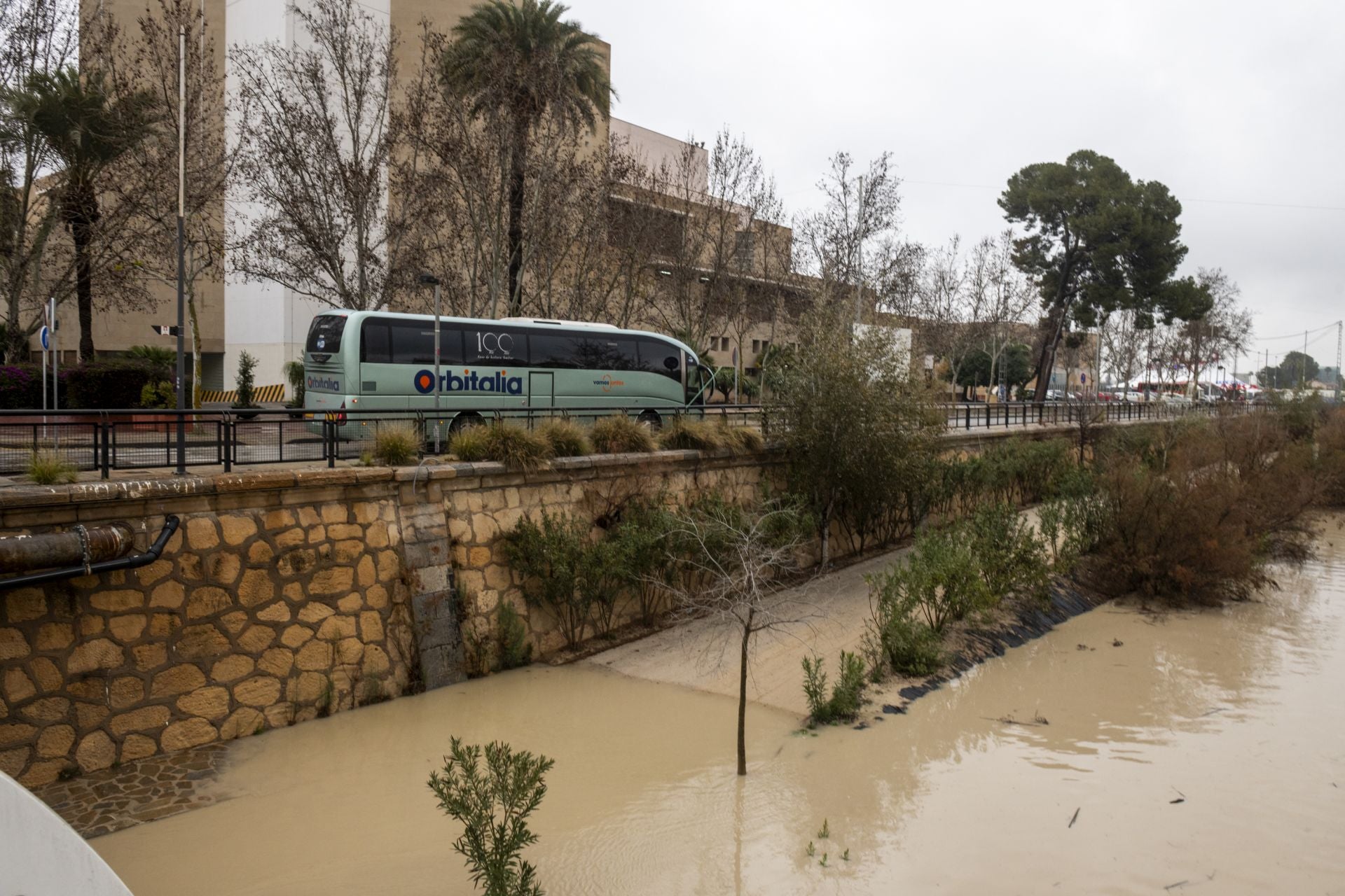 En imágenes, el temporal descarga en la Región de Murcia