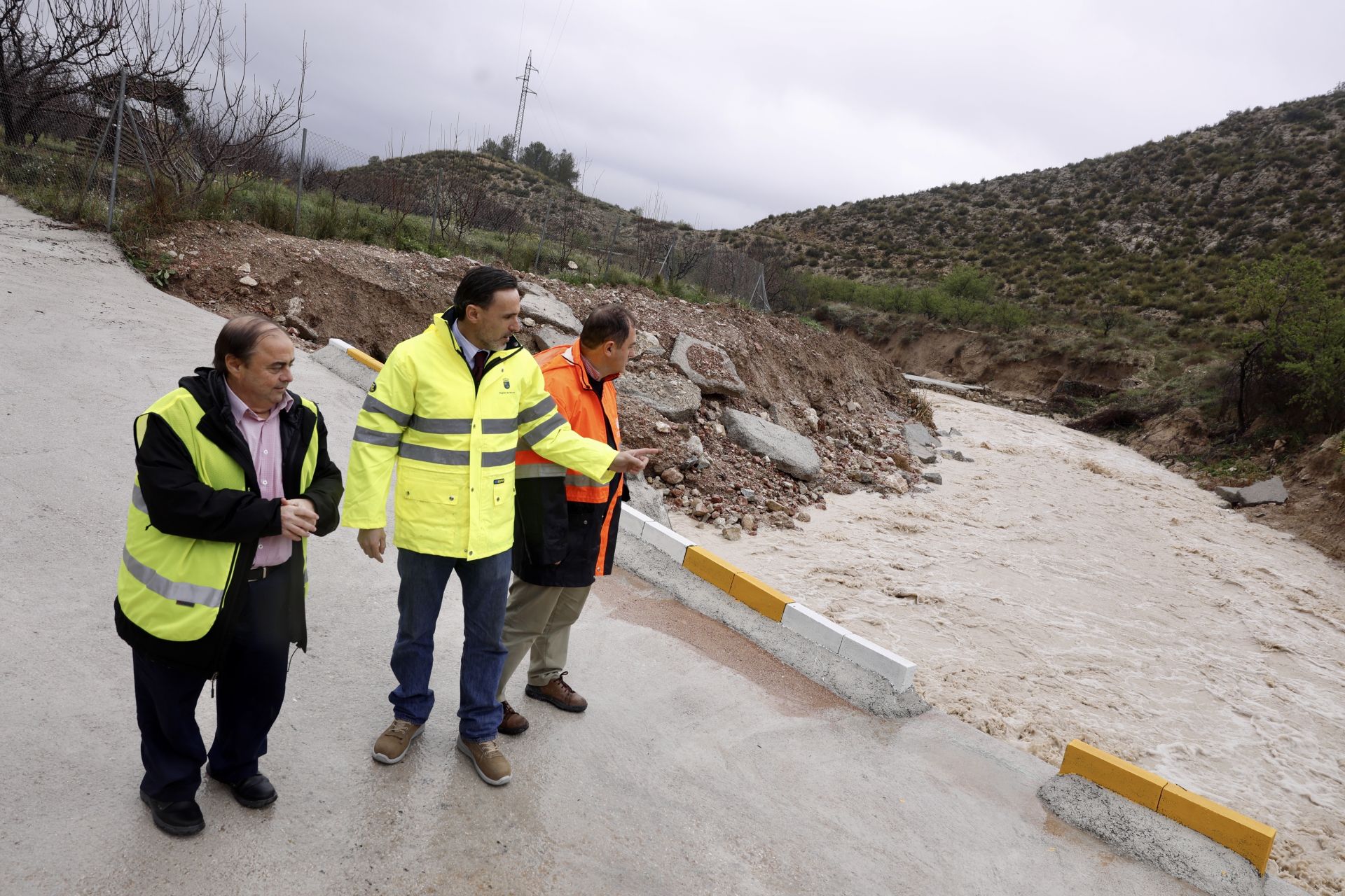 En imágenes, el temporal descarga en la Región de Murcia