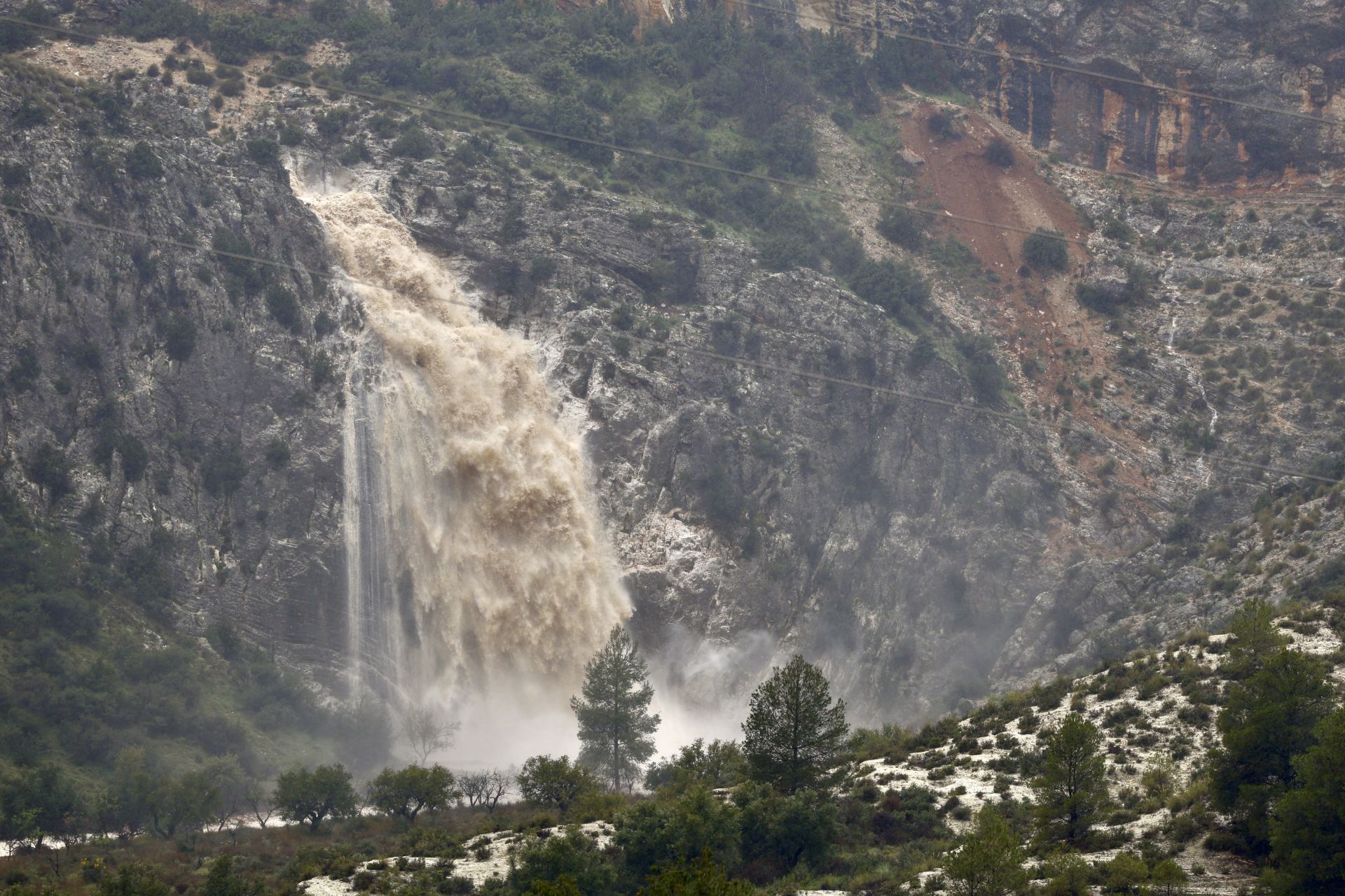 En imágenes, el temporal descarga en la Región de Murcia