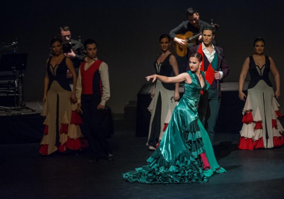 La bailarina Inés Hellín.