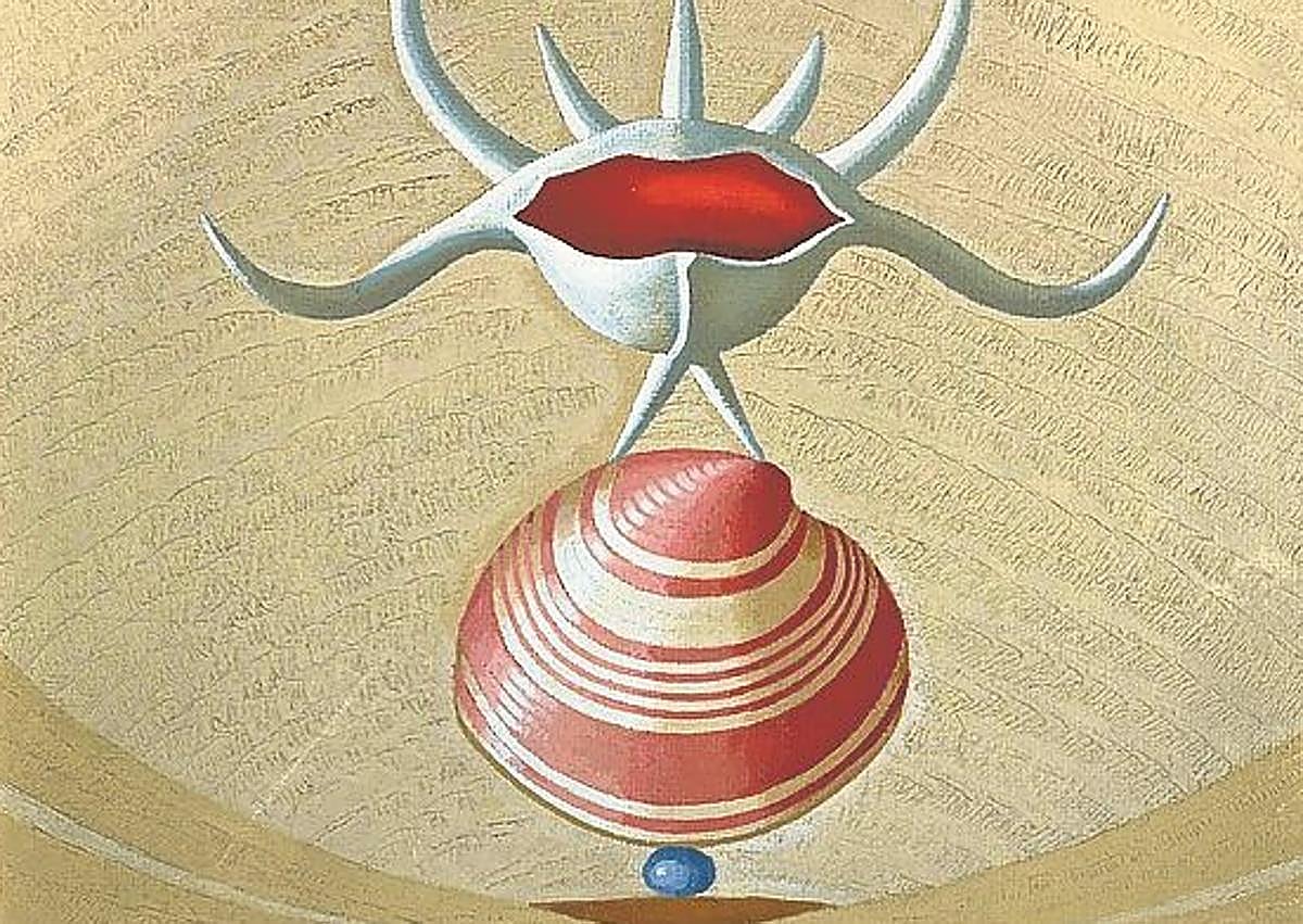 Imagen secundaria 1 - 'El mago Pim pam pum' (1926), inspirado en Valle Inclán, 'Naturaleza viva XII' (1943) y 'El racimo de uvas' (1944)