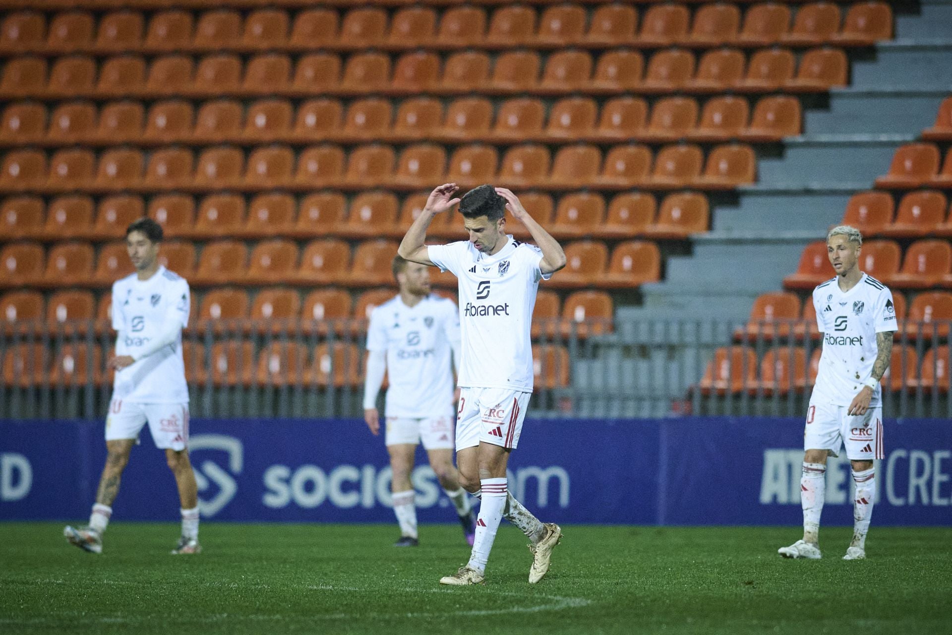 La derrota del Real Murcia frente al Atleti B, en imágenes
