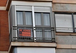 Un piso a la venta en Murcia, en una imagen de archivo.