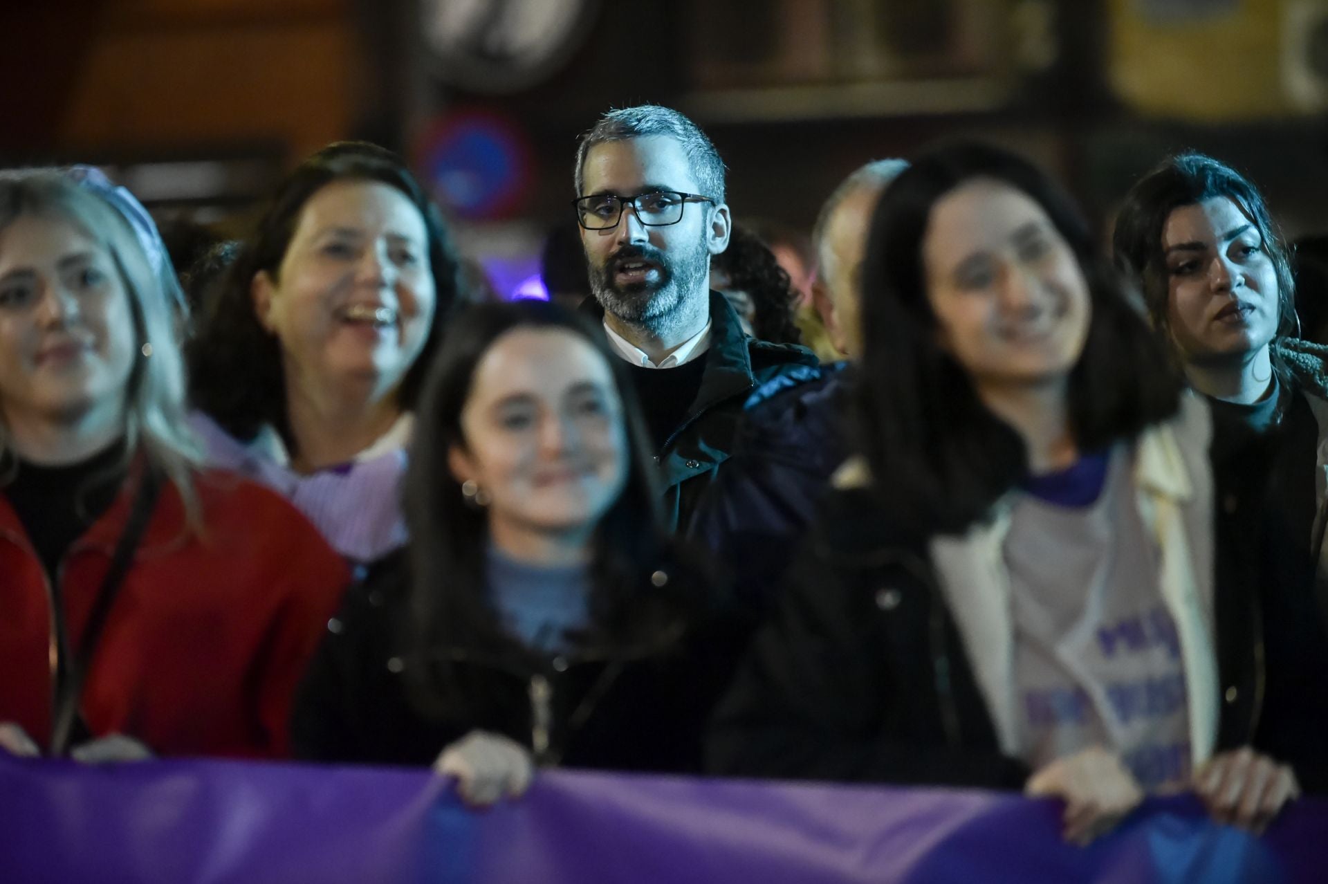 La manifestación por el 8M en Murcia, en imágenes