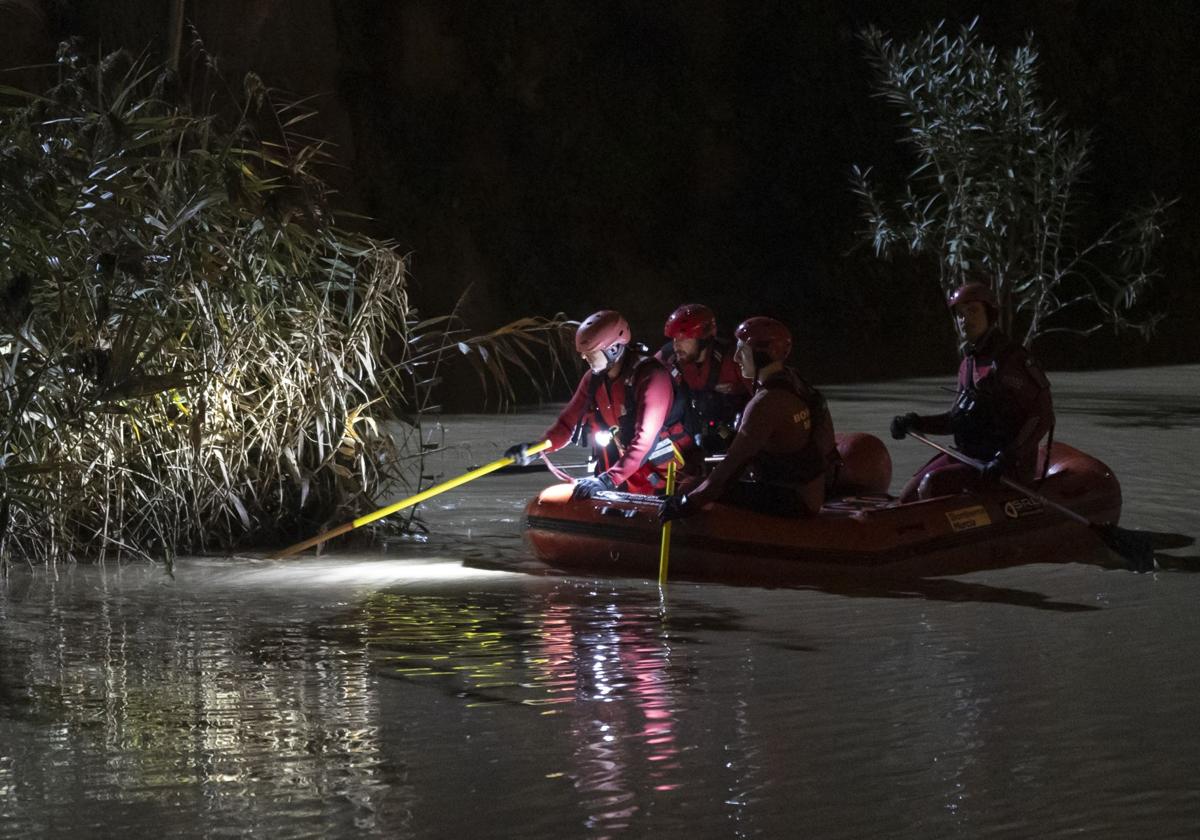 Buscan a una persona en el río Segura a su paso por Murcia