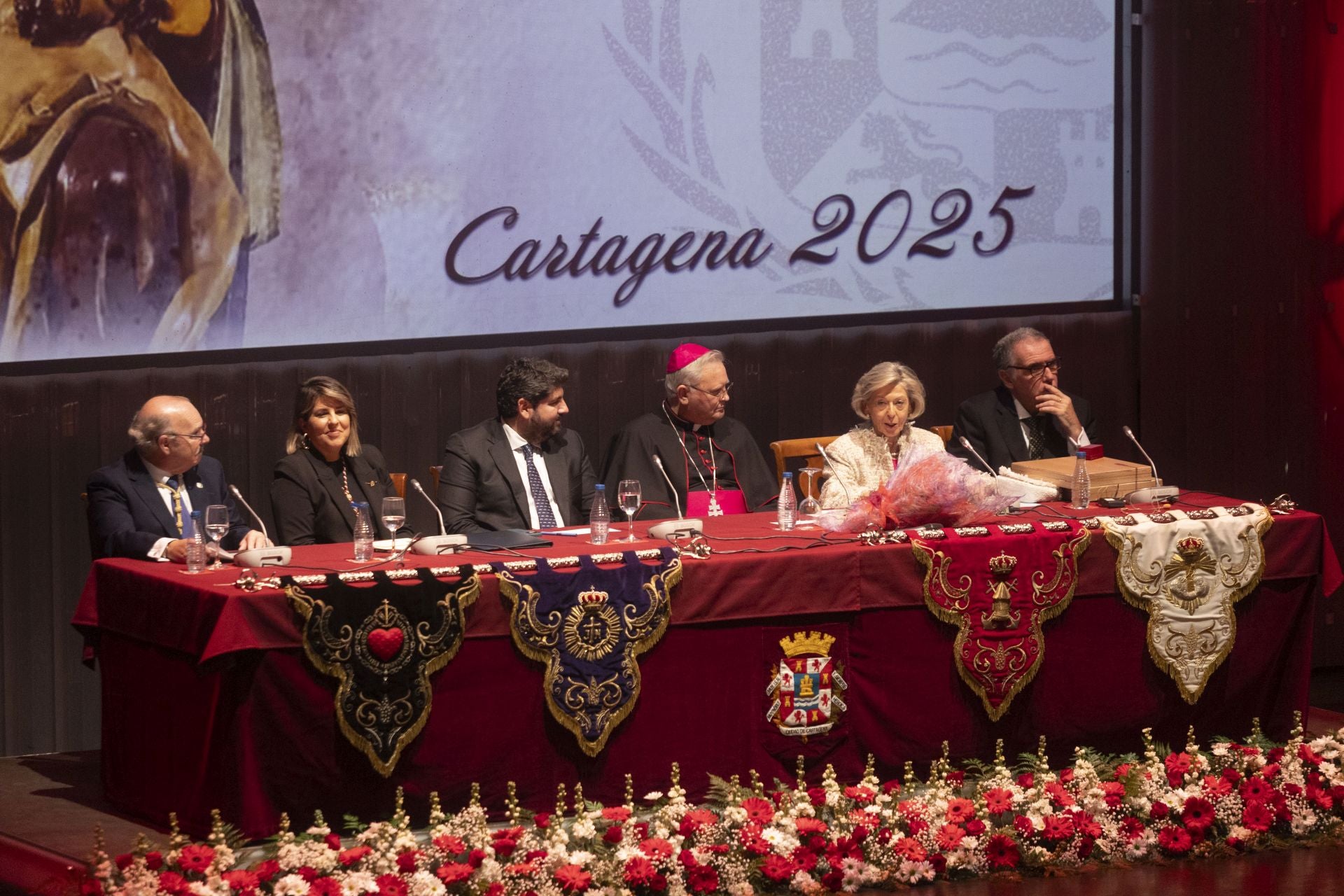 El pregón de la Semana Santa de Cartagena, en imágenes