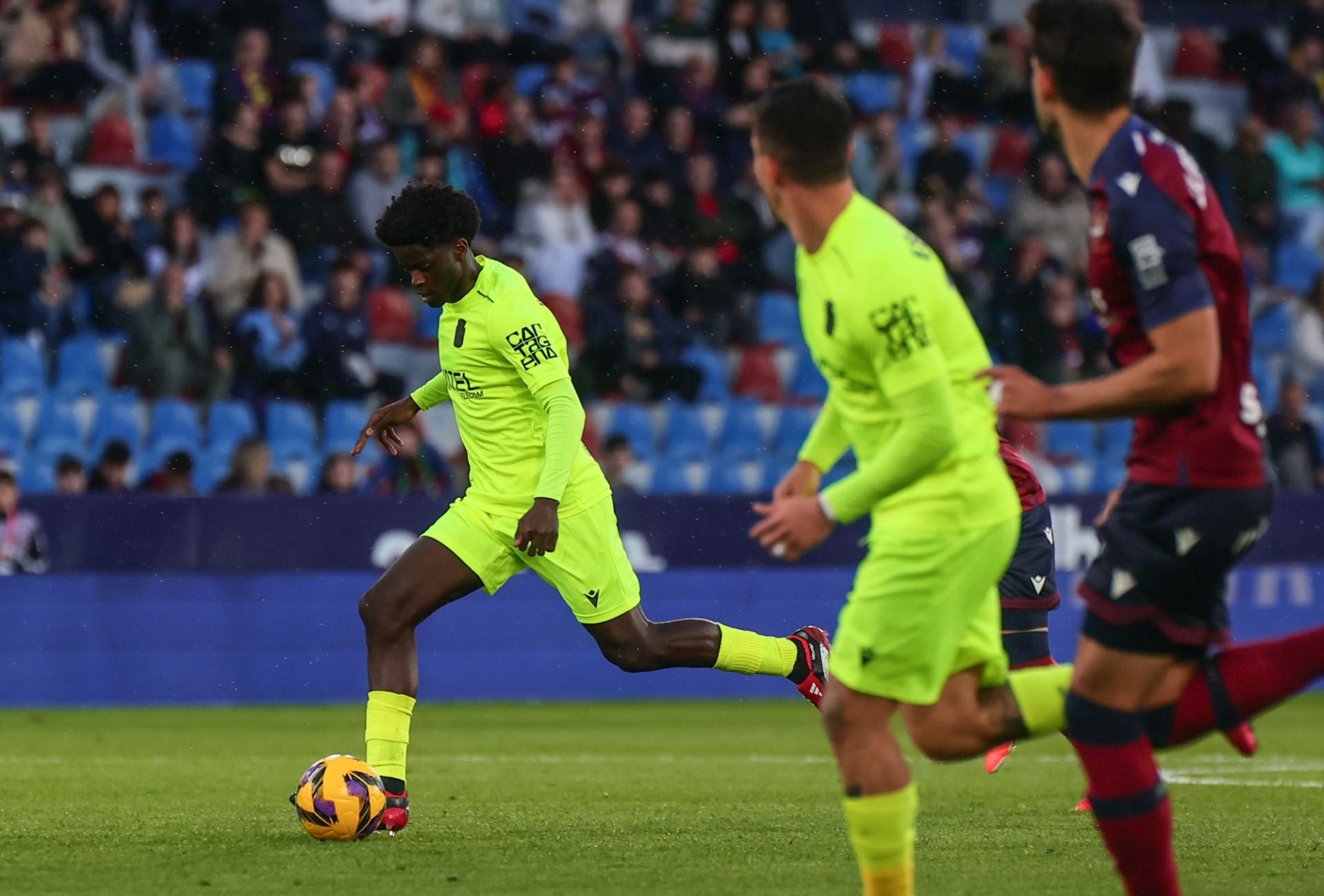 La derrota del Cartagena frente al Levante, en imágenes