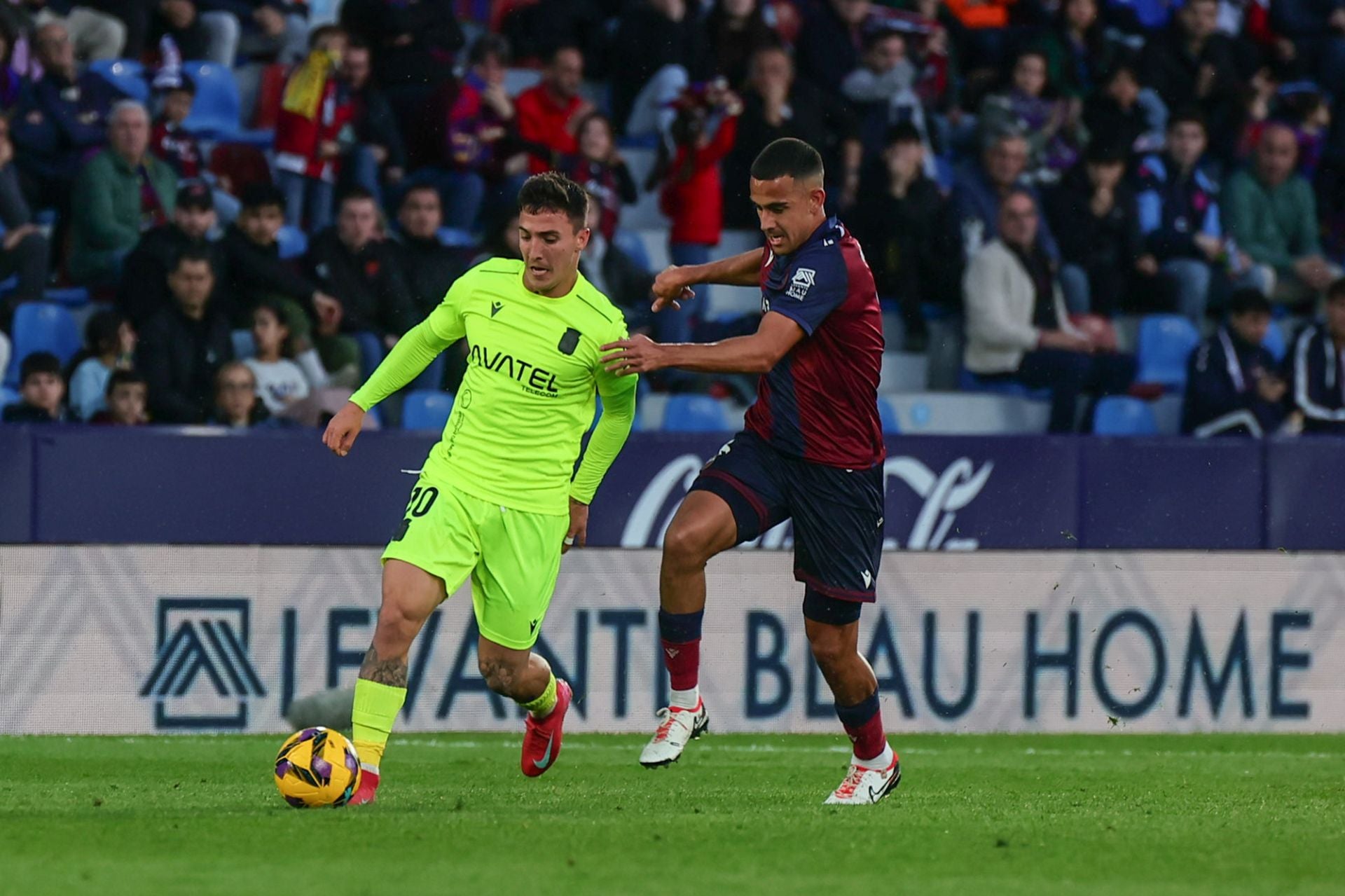 La derrota del Cartagena frente al Levante, en imágenes