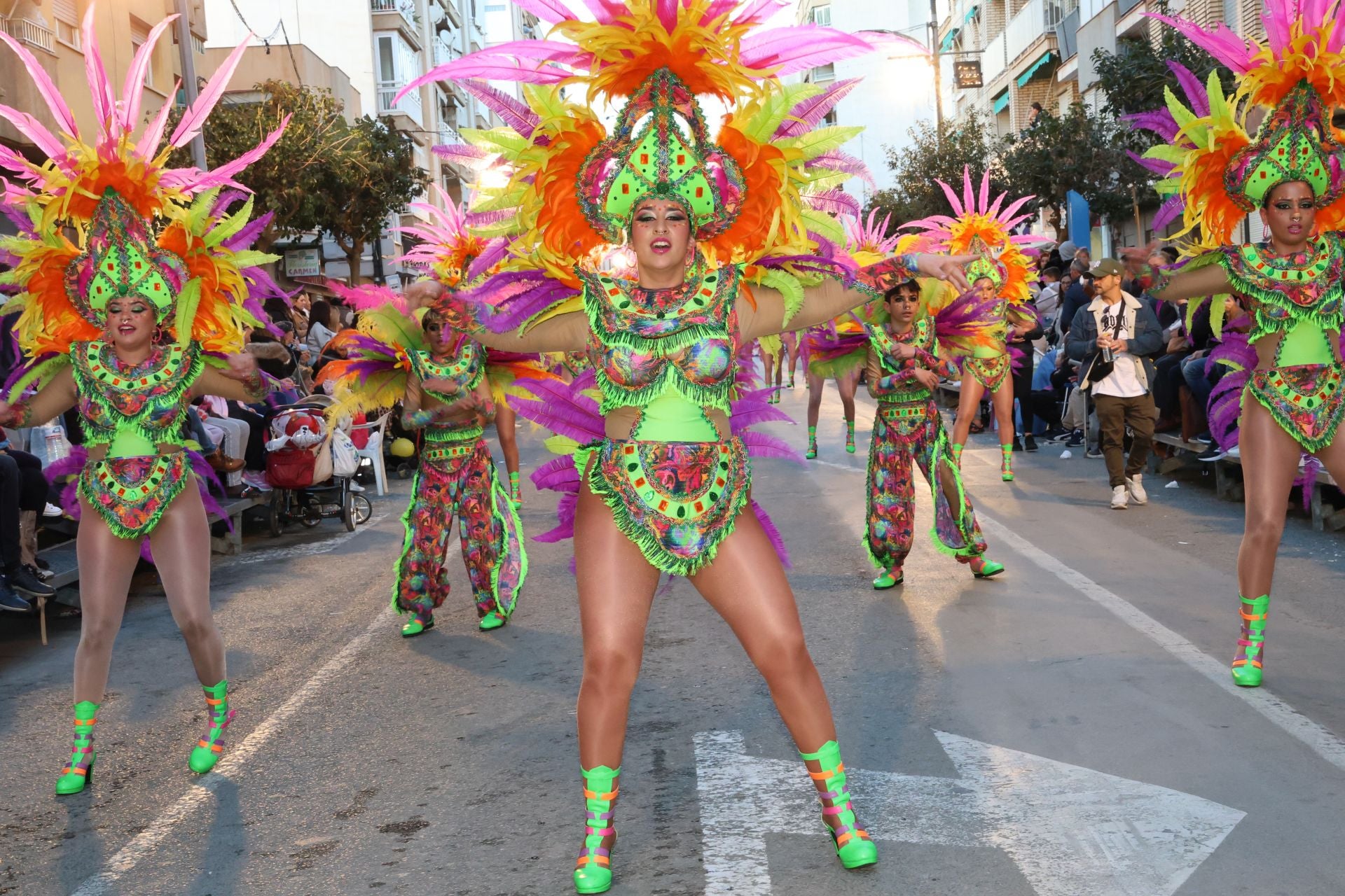 Desfile de Carnaval en Águilas, en imágenes