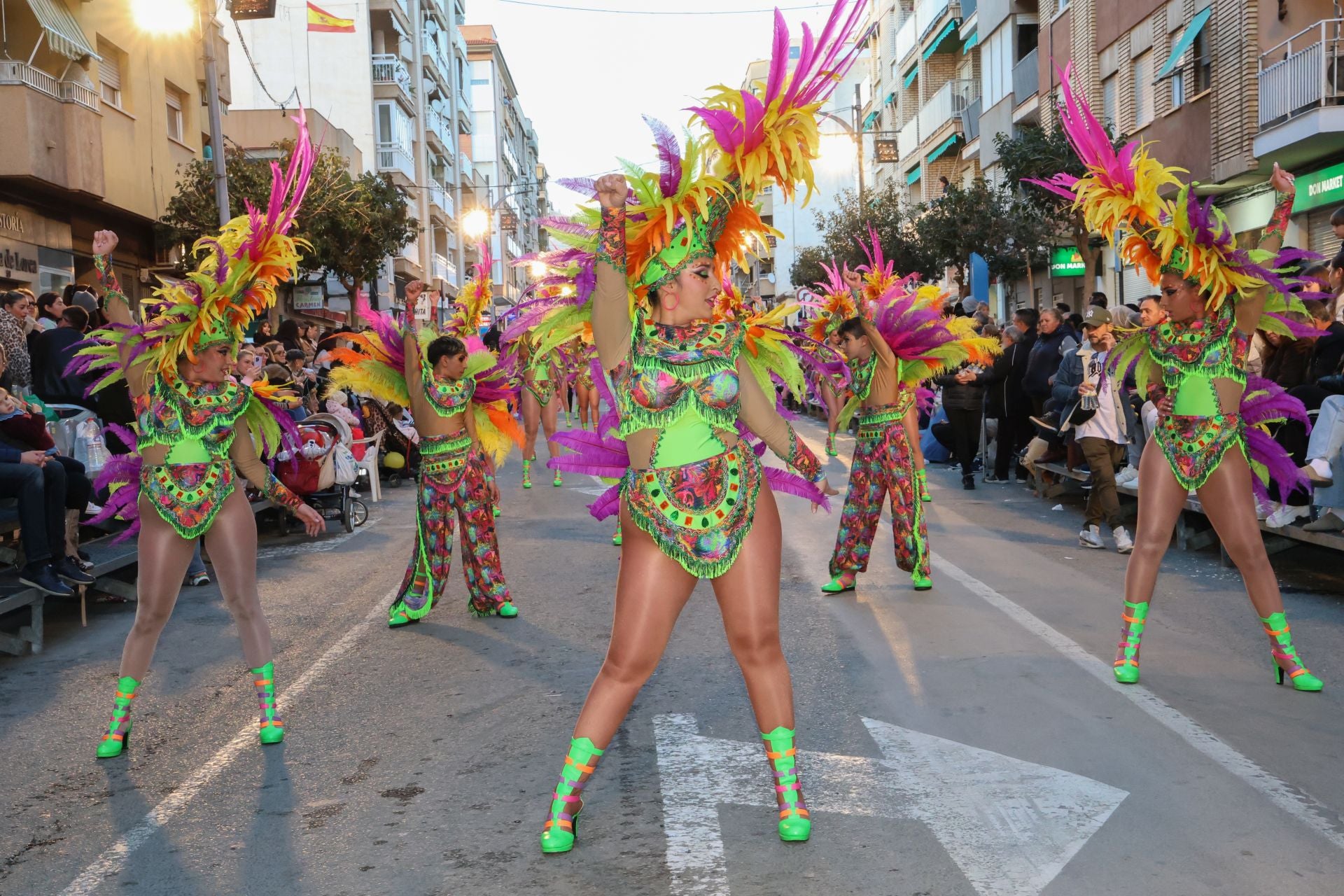 Desfile de Carnaval en Águilas, en imágenes