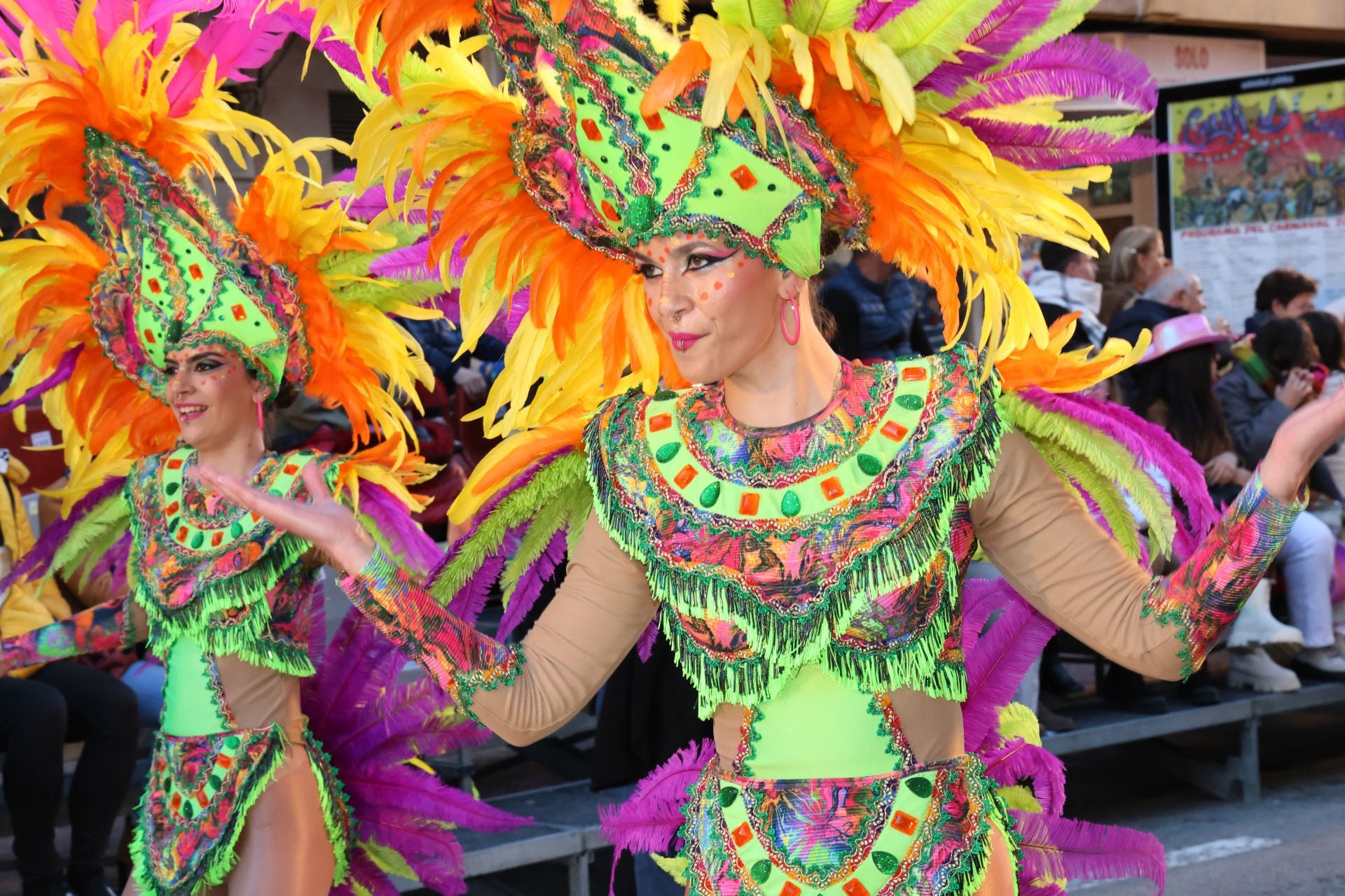 Desfile de Carnaval en Águilas, en imágenes