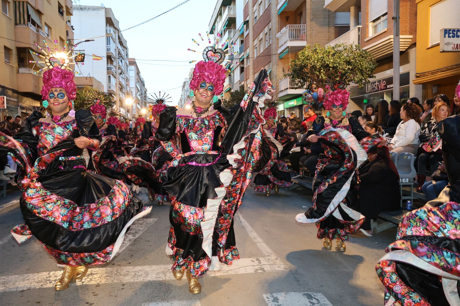 Desfile de Carnaval en Águilas, en imágenes