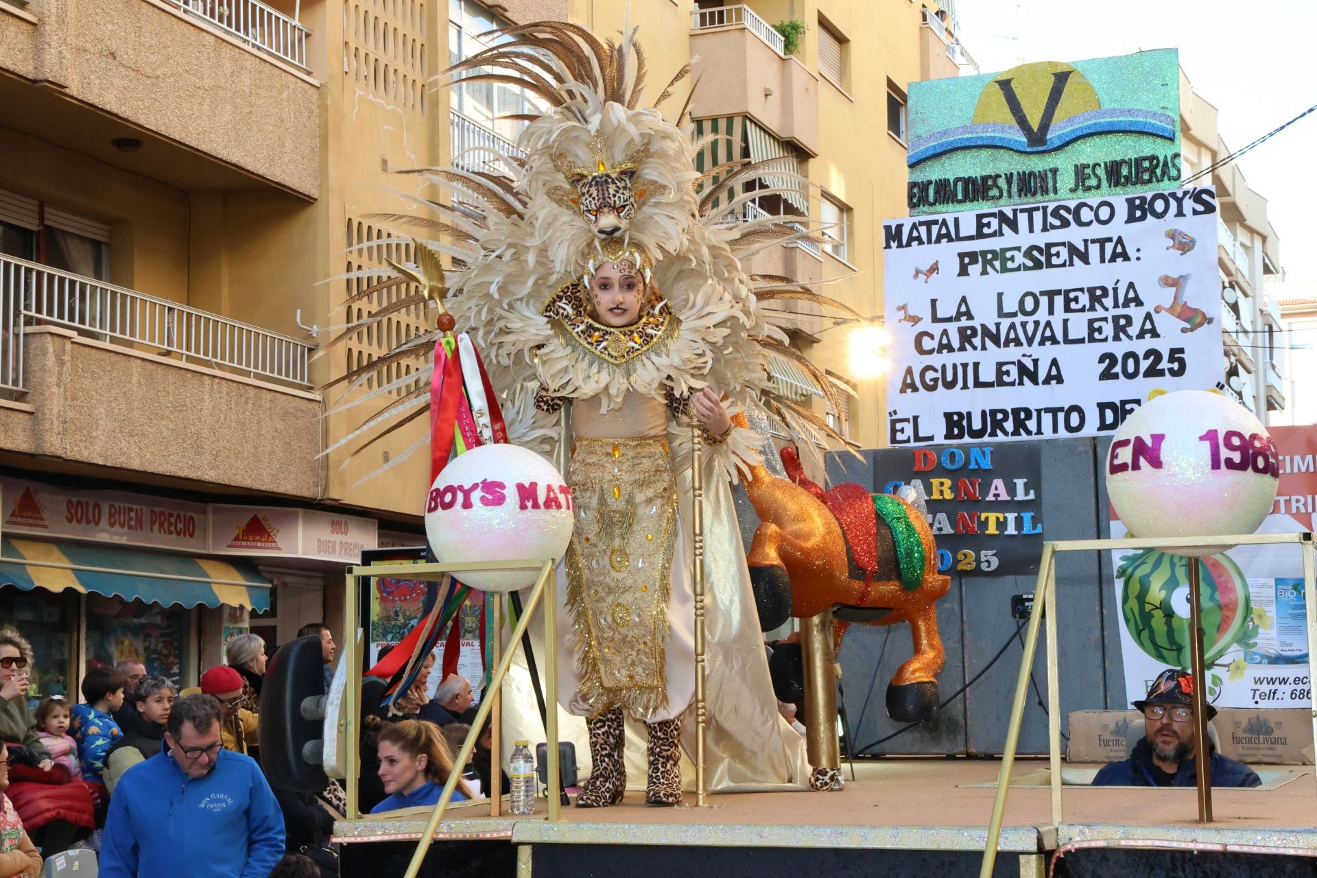 Desfile de Carnaval en Águilas, en imágenes