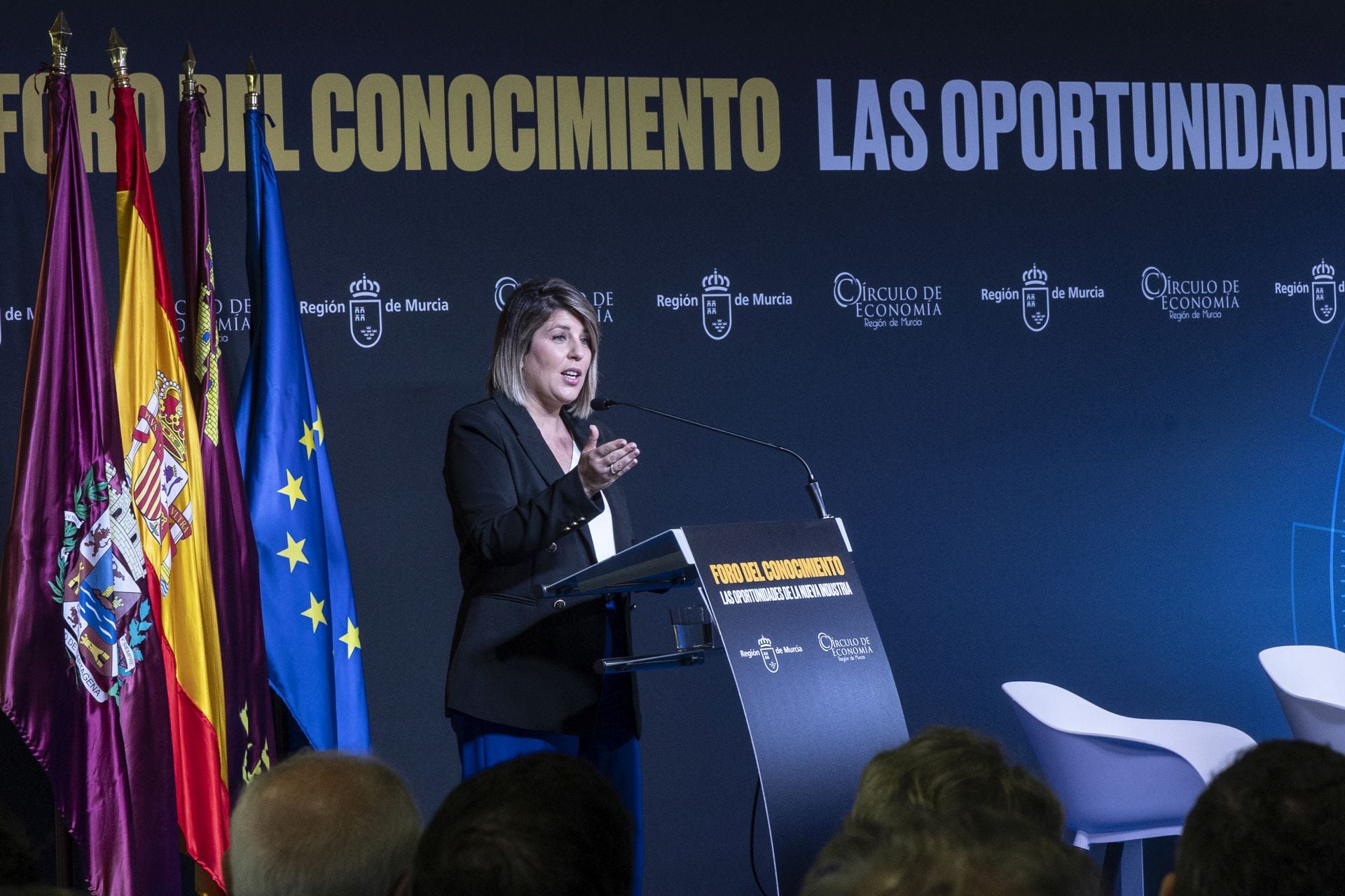 El &#039;Foro del conocimiento: las oportunidades de la nueva industria&#039; de Cartagena, en imágenes