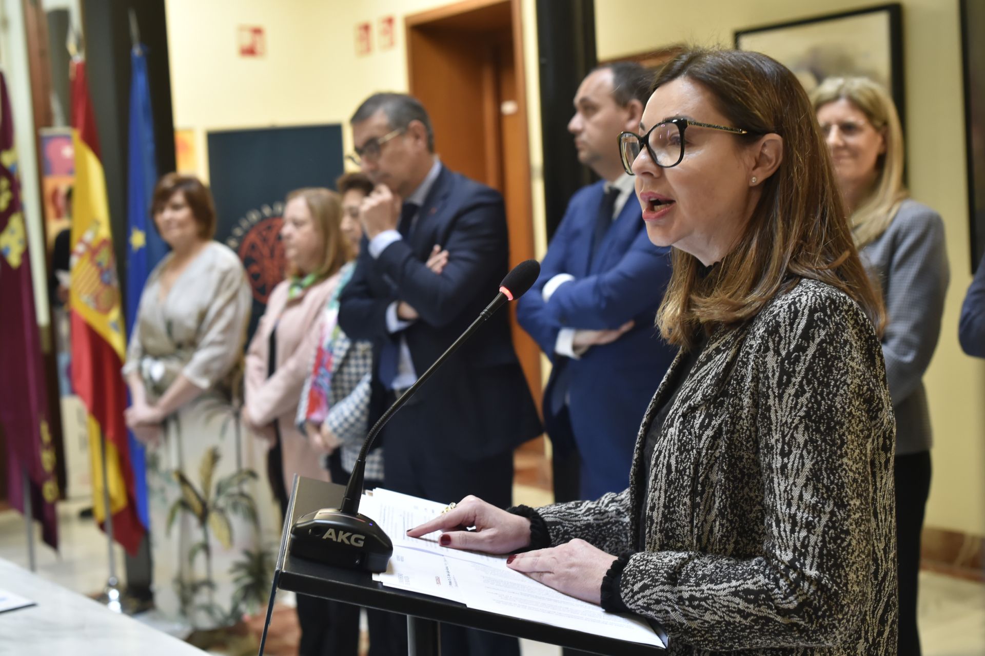 El acto de entrega de los premios al liderazgo femenino en investigación de la UMU, en imágenes