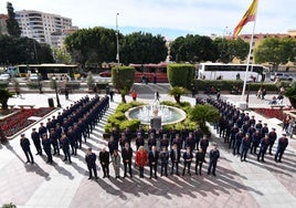 Visita de los alumnos de la AGA al Ayuntamiento de Murcia, en imágenes