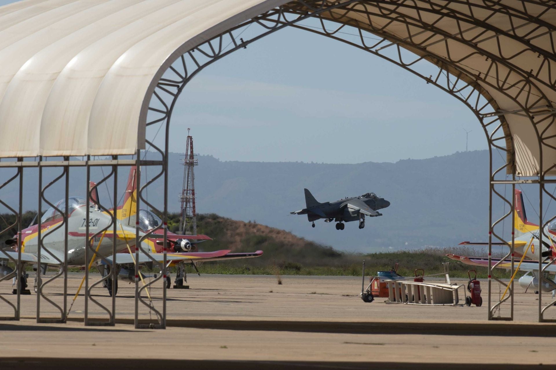 El inicio de la prueba de defensa aérea &#039;Eagle Eye&#039;, en imágenes