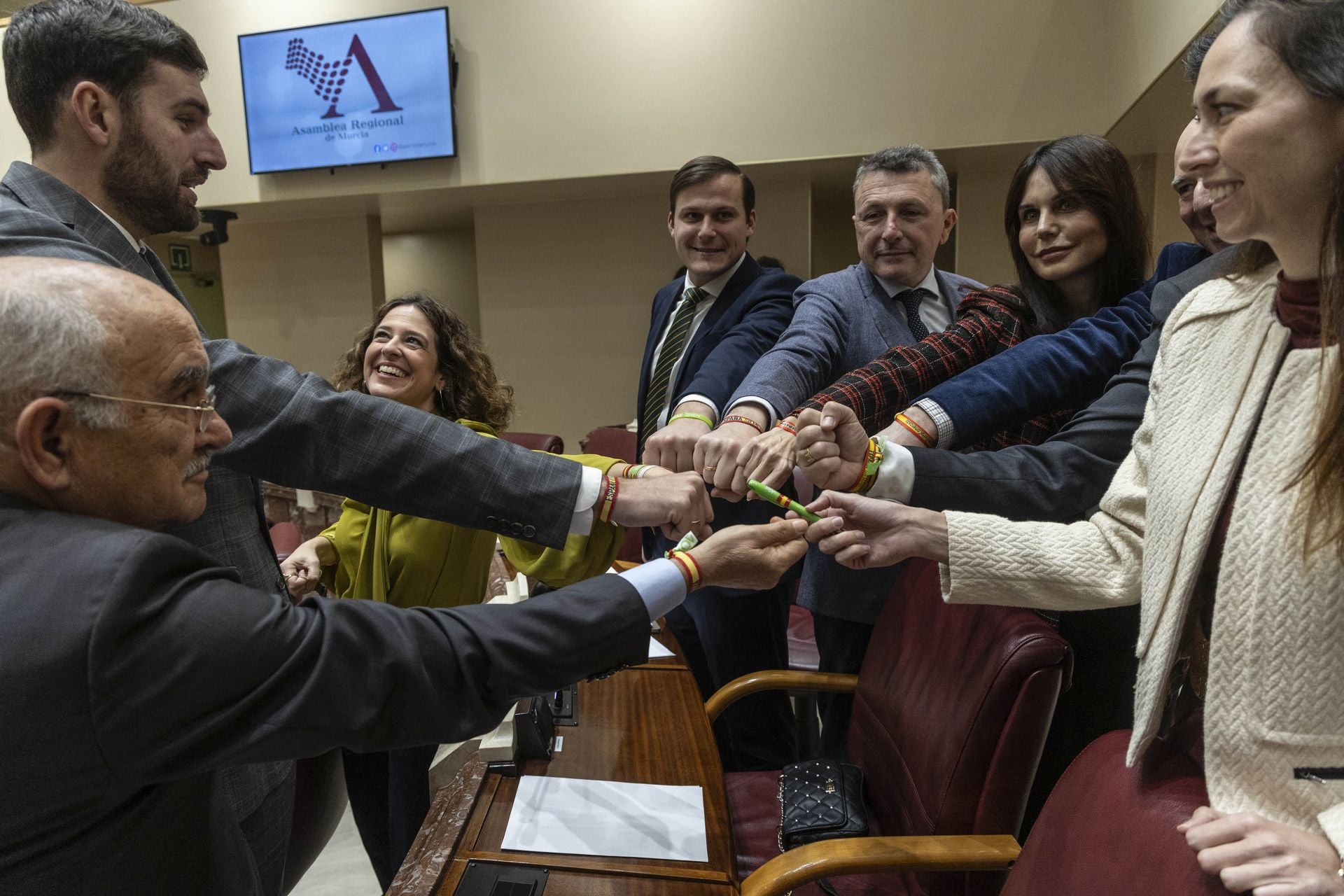 El Pleno de la Asamblea Regional de este martes, en imágenes