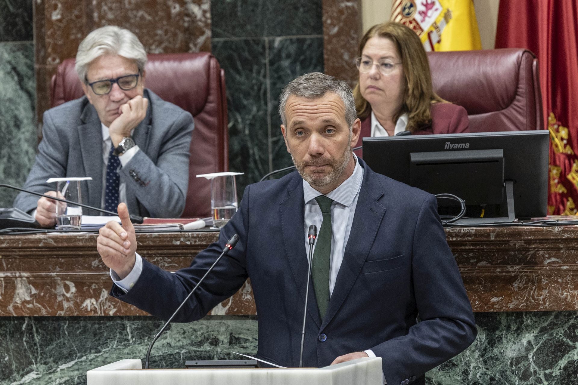 El Pleno de la Asamblea Regional de este martes, en imágenes