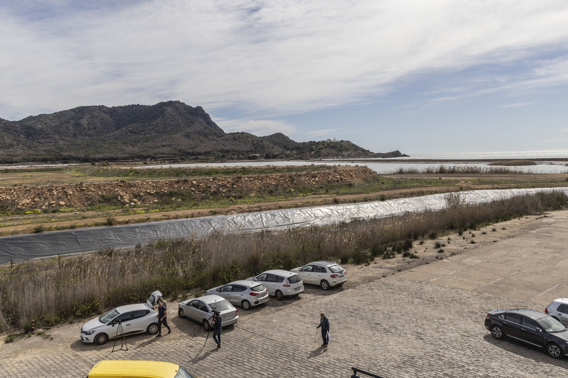 El estado actual de la bahía de Portmán, en imágenes