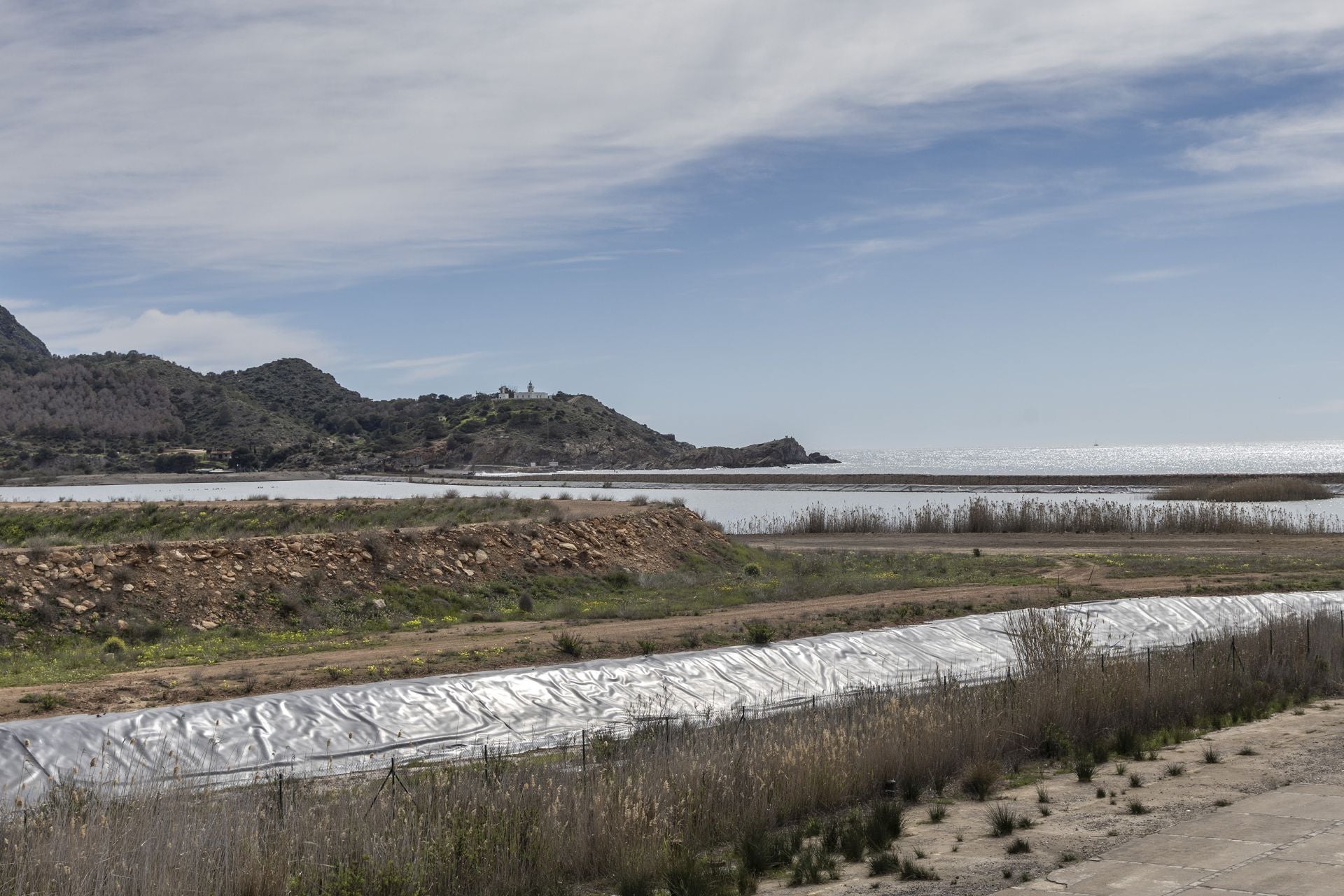 El estado actual de la bahía de Portmán, en imágenes