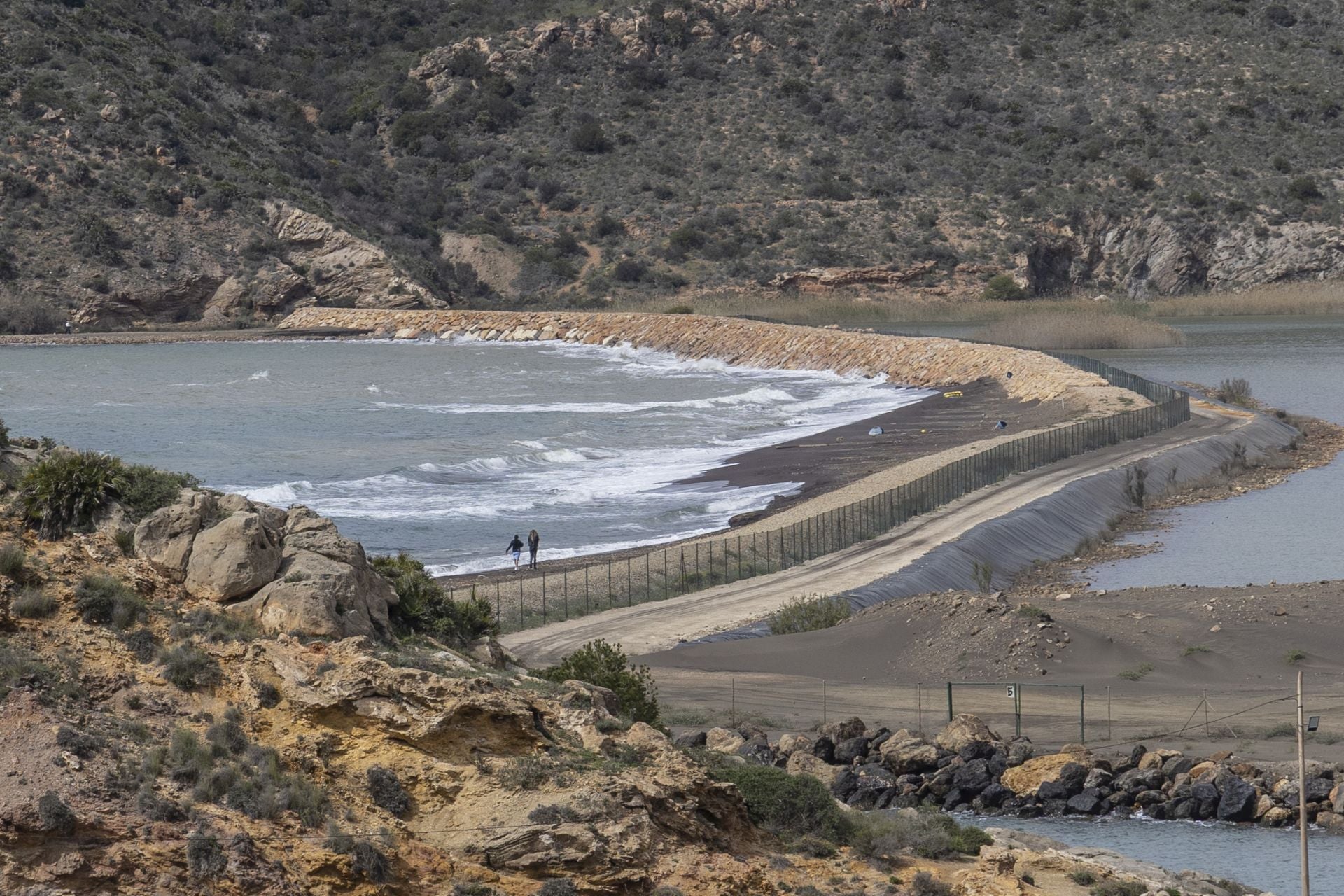 El estado actual de la bahía de Portmán, en imágenes