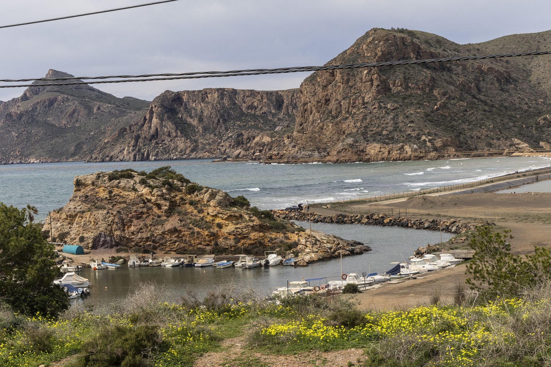 El estado actual de la bahía de Portmán, en imágenes