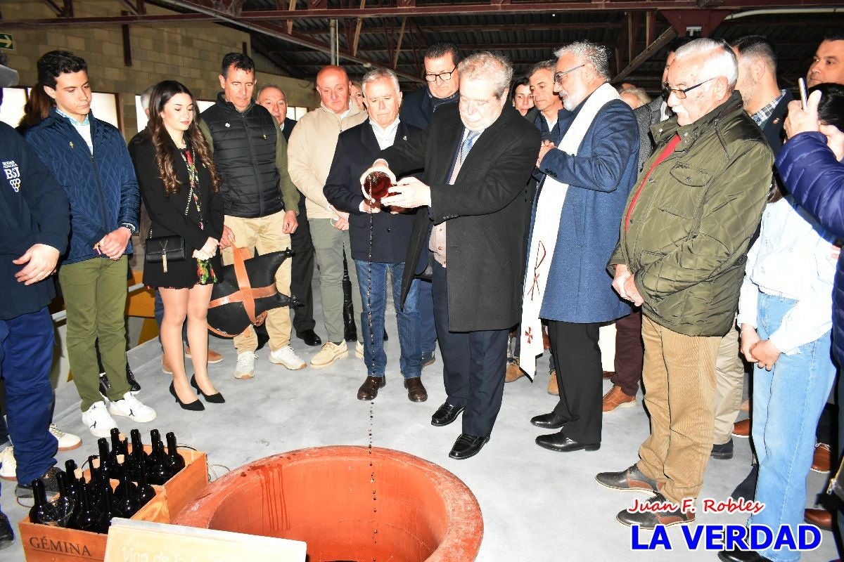 Acción de gracias por el vino para la Vera Cruz de Caravaca- Jumilla