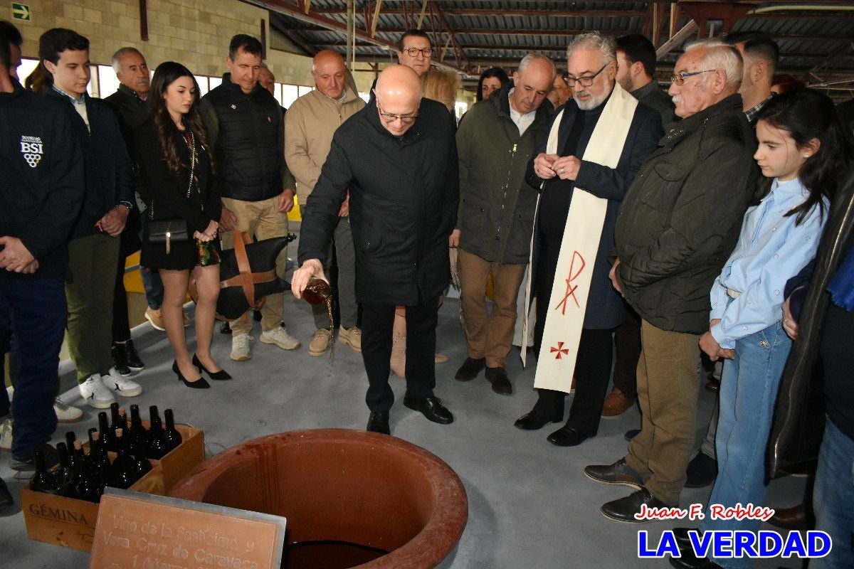 Acción de gracias por el vino para la Vera Cruz de Caravaca- Jumilla