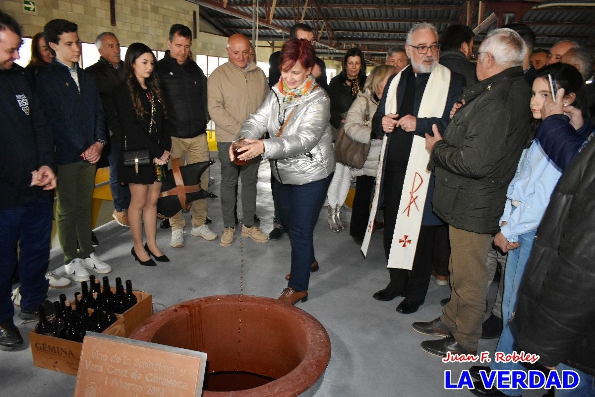 Acción de gracias por el vino para la Vera Cruz de Caravaca- Jumilla